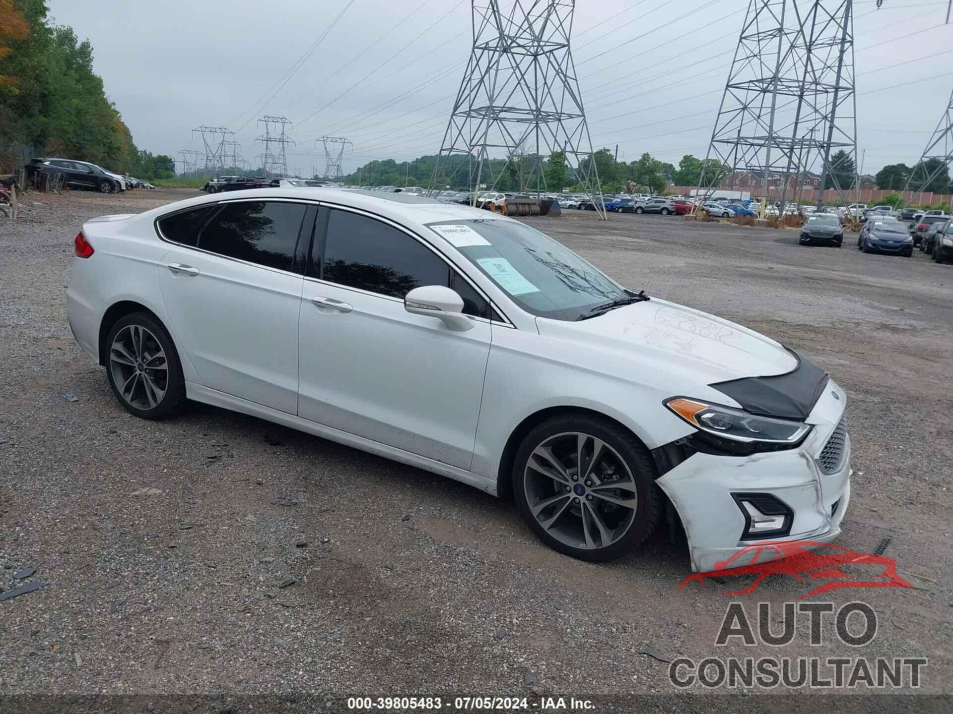 FORD FUSION 2019 - 3FA6P0D99KR105112