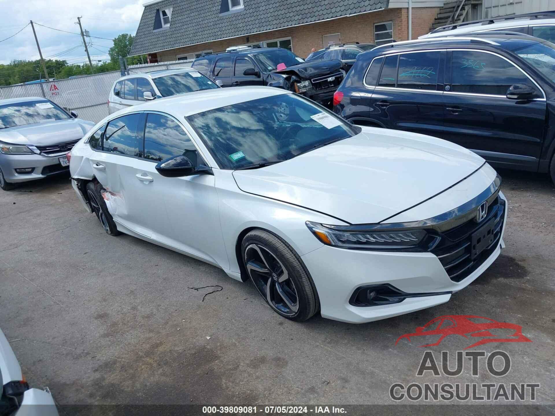 HONDA ACCORD 2022 - 1HGCV1F33NA100859