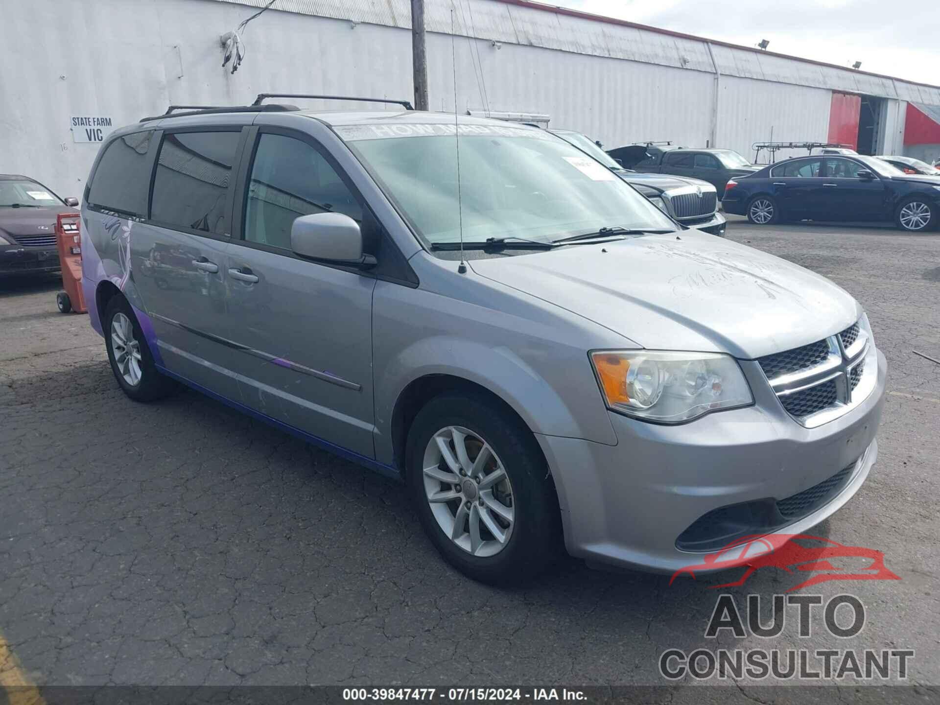 DODGE GRAND CARAVAN 2014 - 2C4RDGCG5ER305181