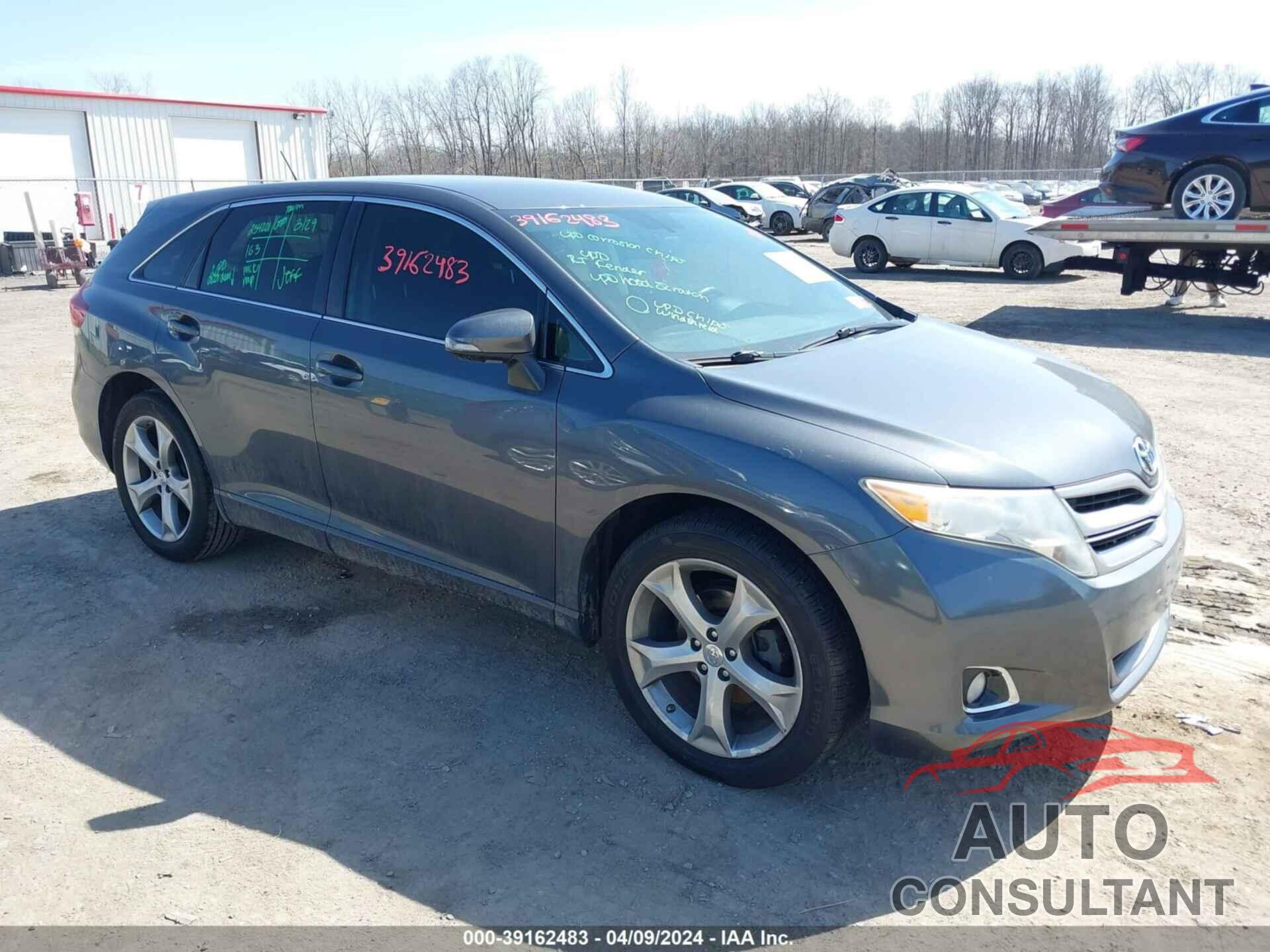 TOYOTA VENZA 2013 - 4T3BK3BB2DU083127