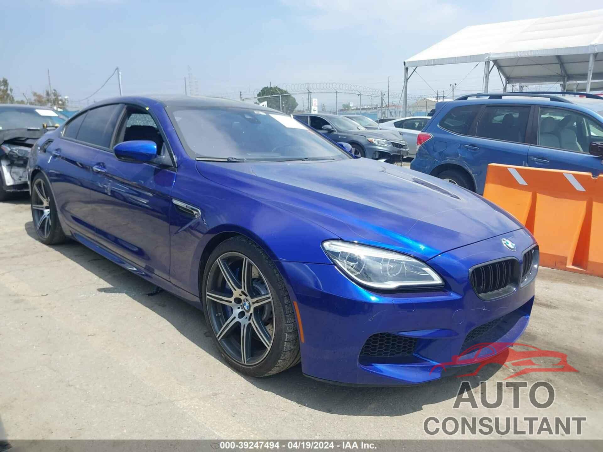 BMW M6 GRAN COUPE 2019 - WBS6E9C54KG808376