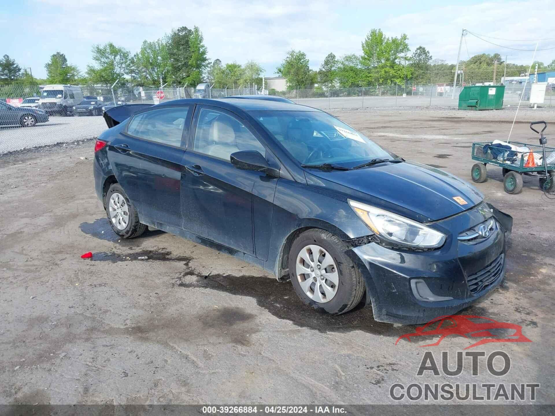 HYUNDAI ACCENT 2016 - KMHCT4AE9GU101896