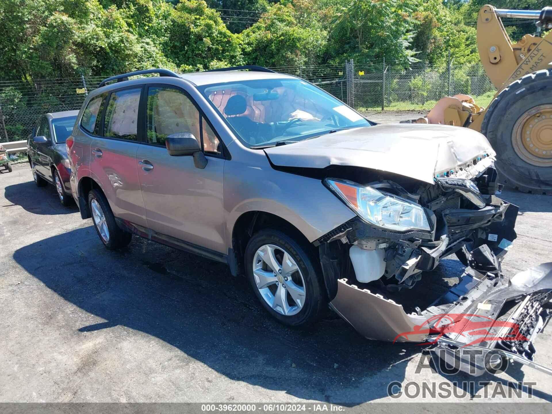 SUBARU FORESTER 2016 - JF2SJABC2GH468506