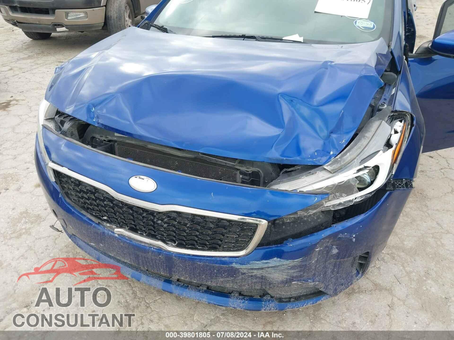 KIA FORTE 2017 - 3KPFK4A78HE135835