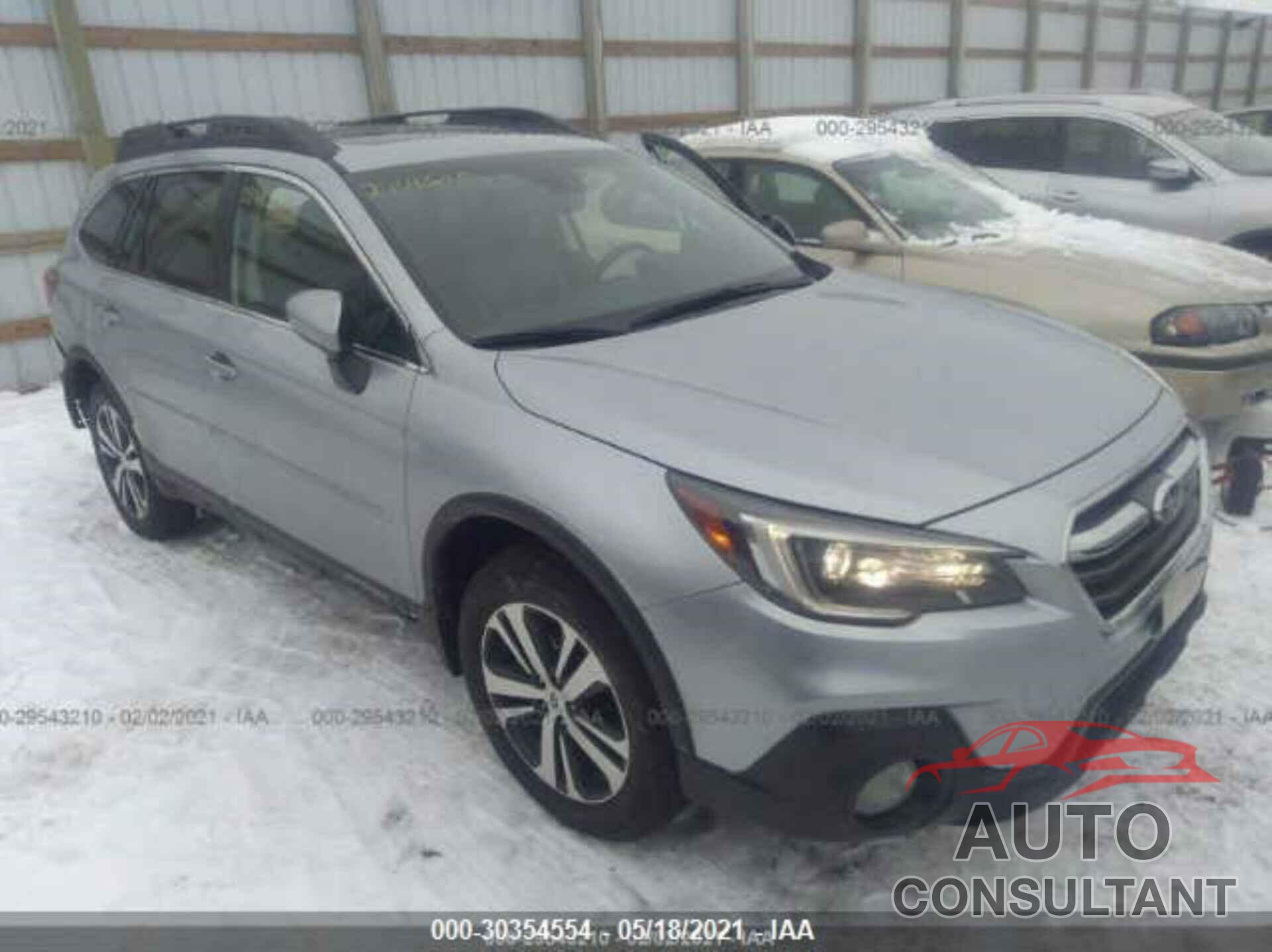 SUBARU OUTBACK 2018 - 4S4BSANCXJ3233858