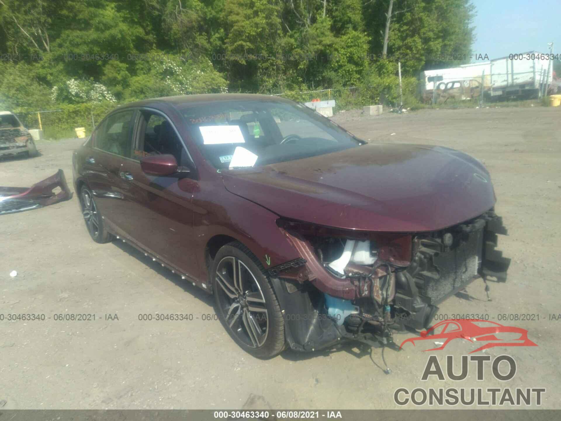 HONDA ACCORD SEDAN 2017 - 1HGCR2F5XHA153591