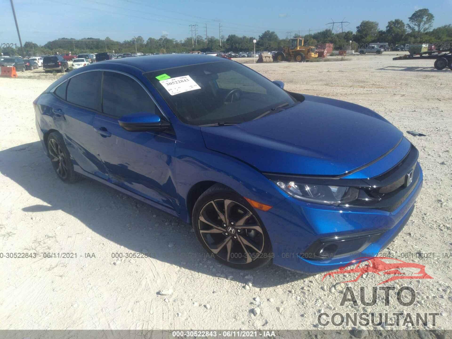 HONDA CIVIC SEDAN 2020 - 2HGFC2F84LH550412