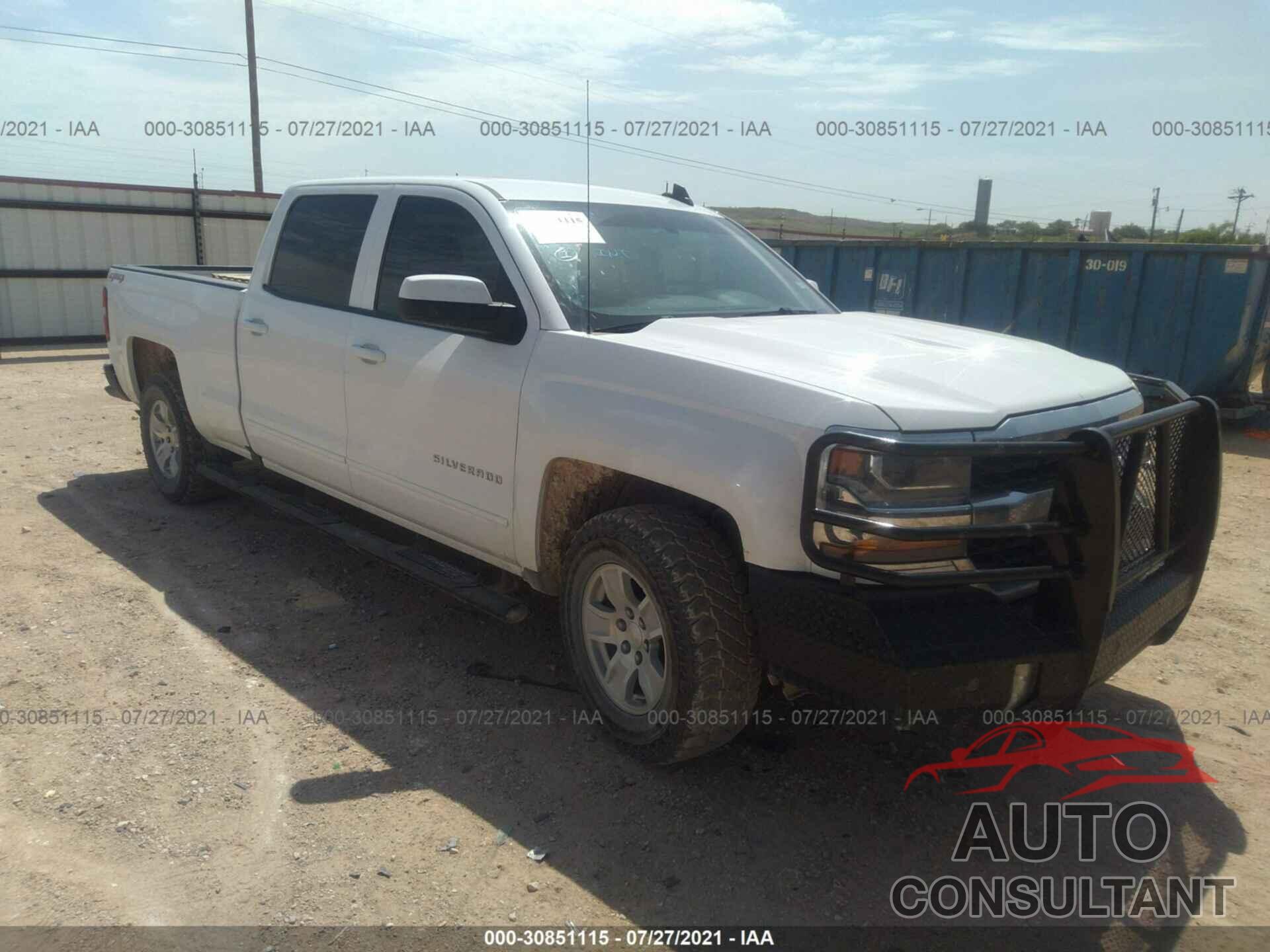 CHEVROLET SILVERADO 1500 2018 - 3GCUKRECXJG461528