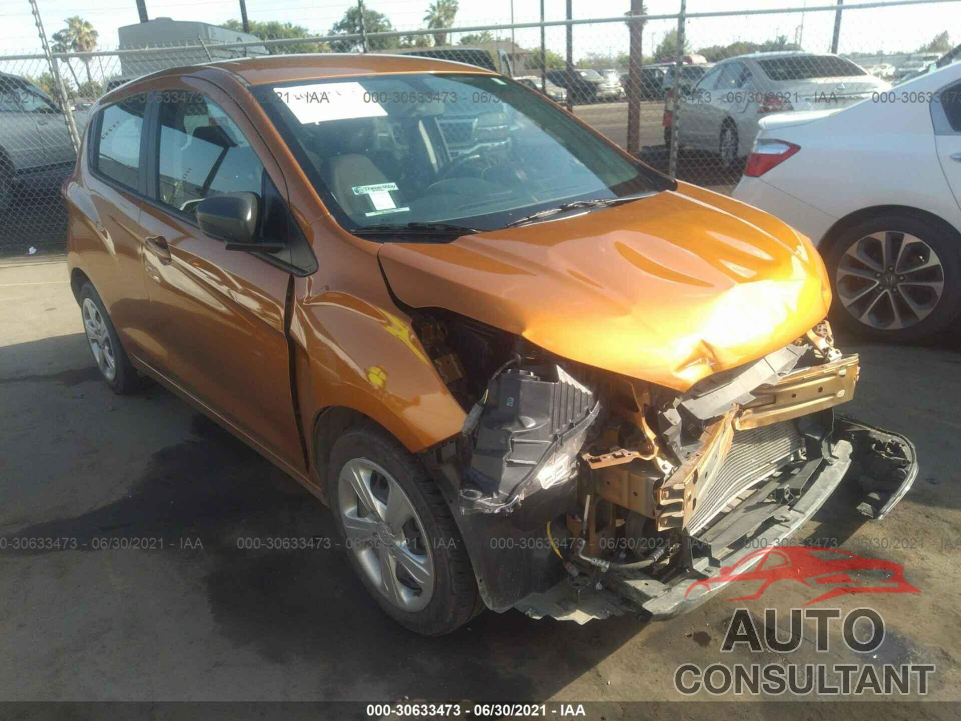 CHEVROLET SPARK 2020 - KL8CB6SA2LC452172