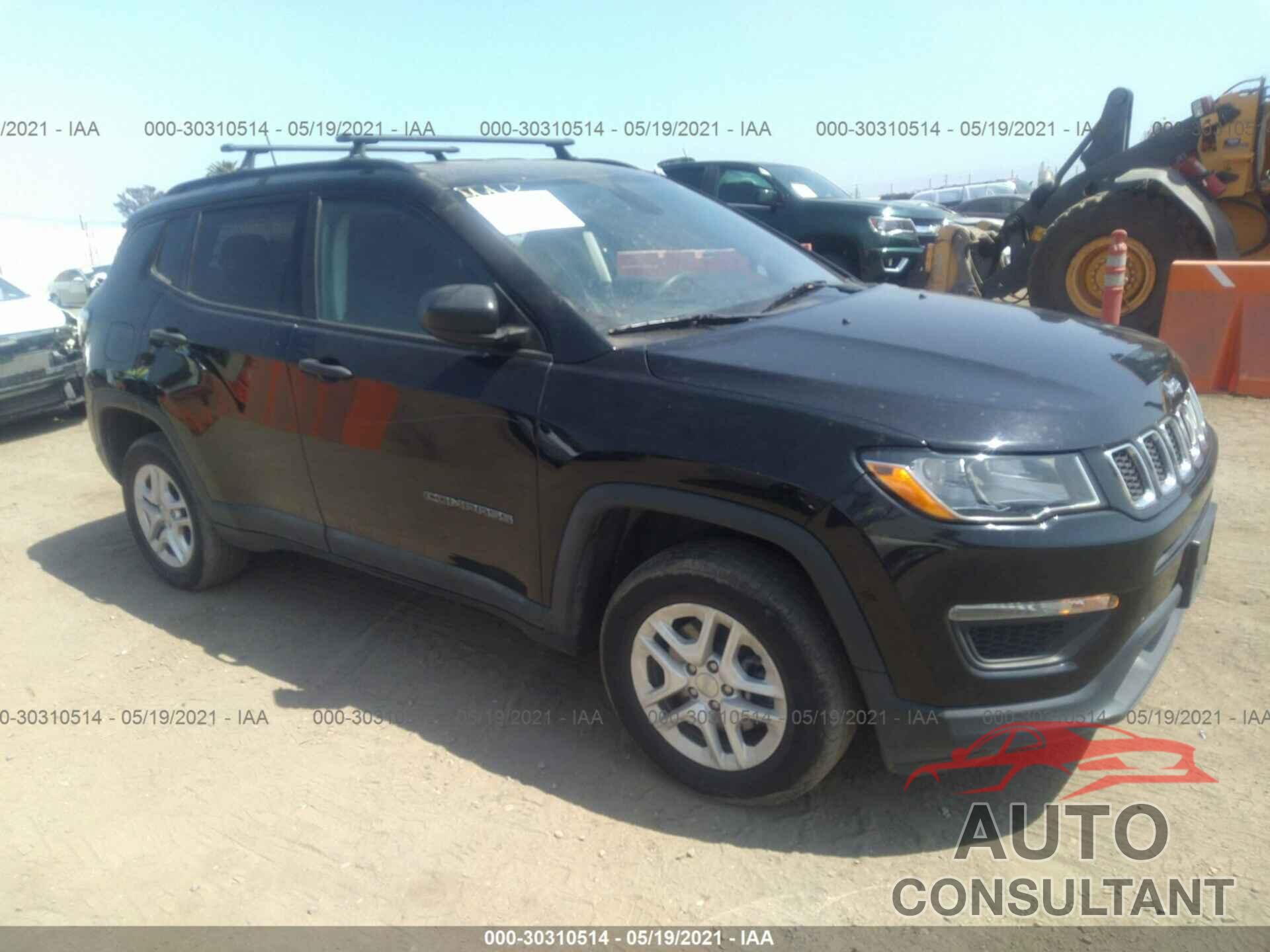 JEEP COMPASS 2017 - 3C4NJDAB4HT647333