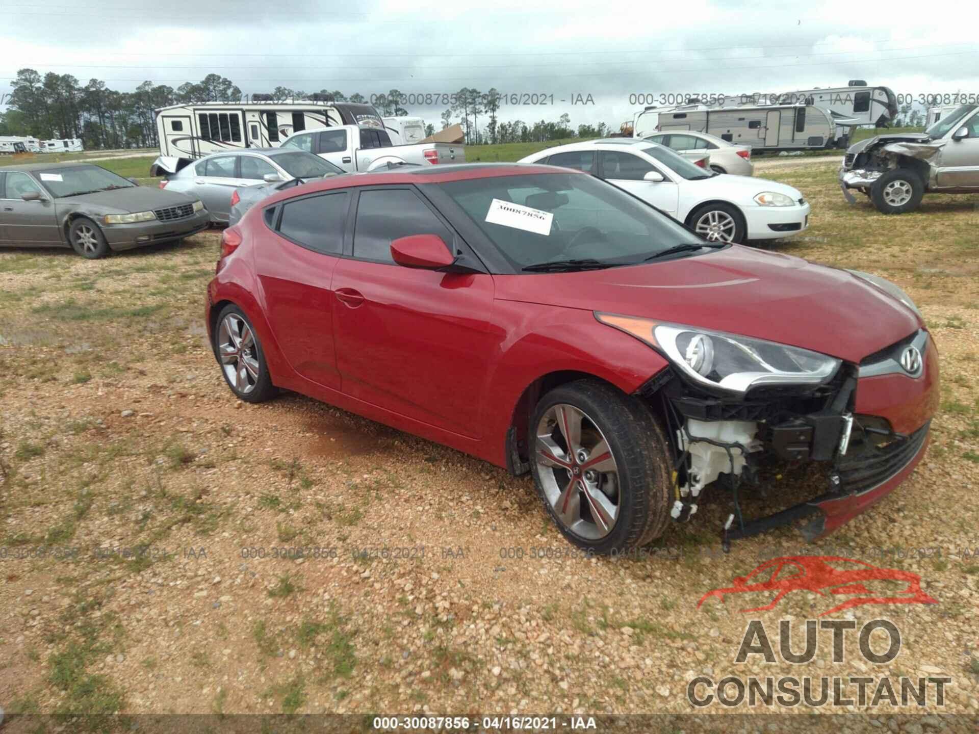 HYUNDAI VELOSTER 2016 - KMHTC6AD8GU281360