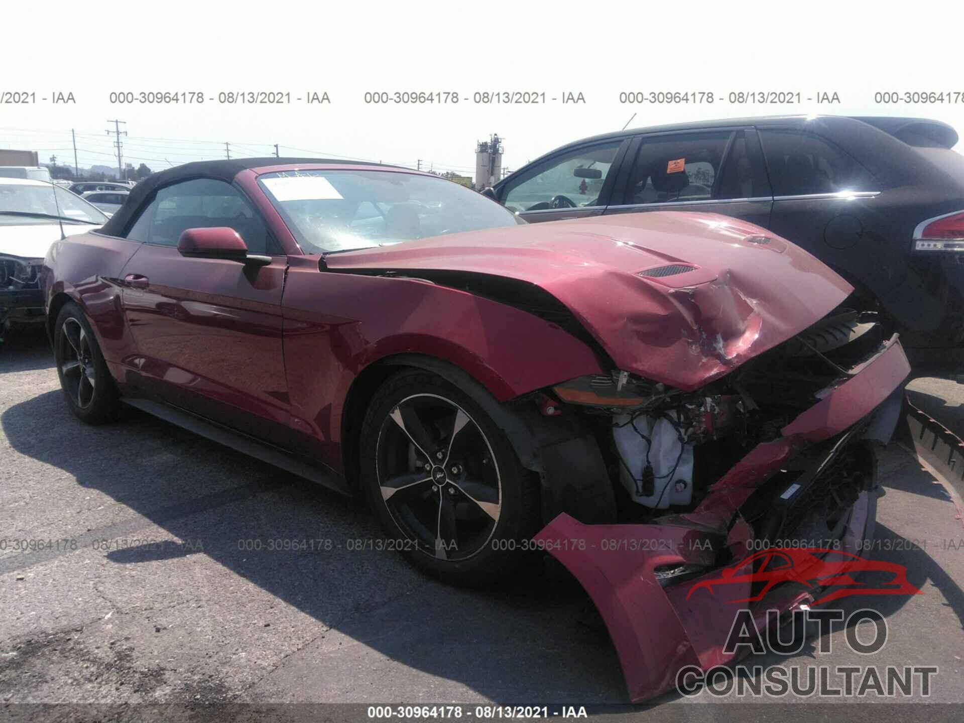 FORD MUSTANG 2019 - 1FATP8UH3K5193134