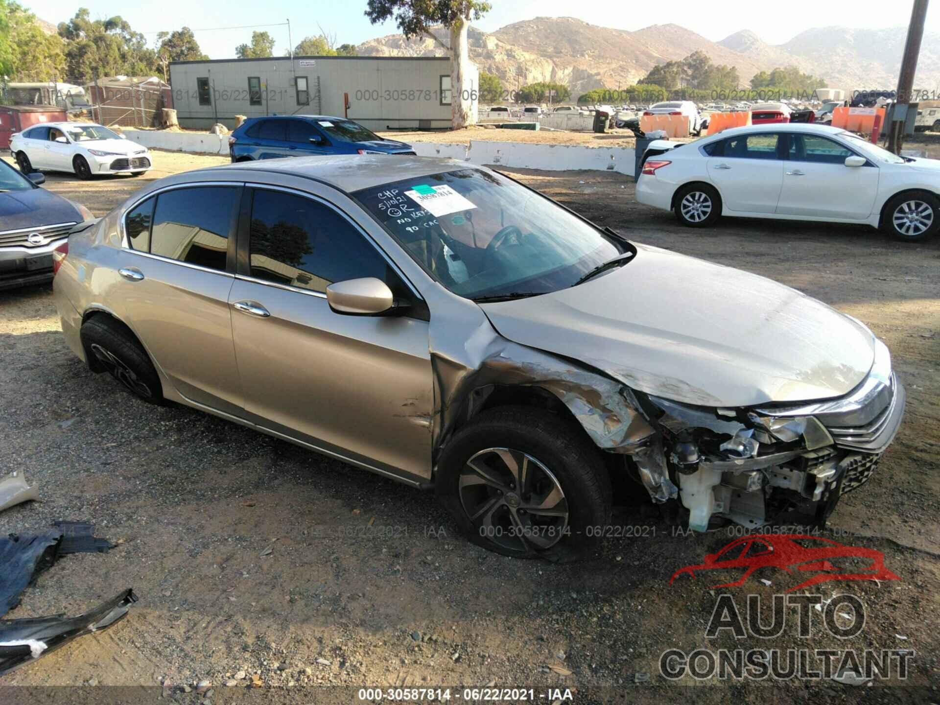 HONDA ACCORD SEDAN 2016 - 1HGCR2F30GA061418