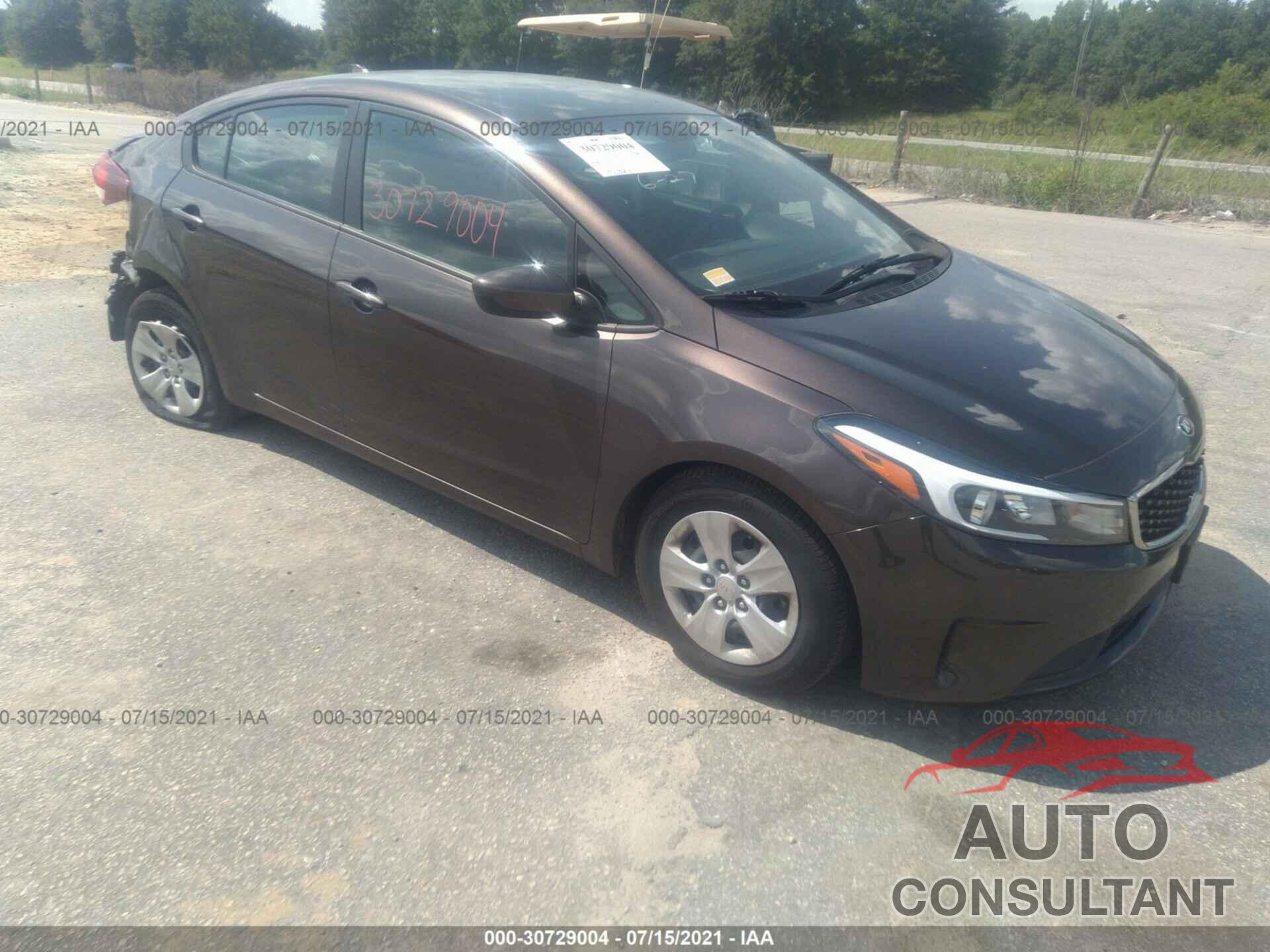 KIA FORTE 2017 - 3KPFL4A78HE082941