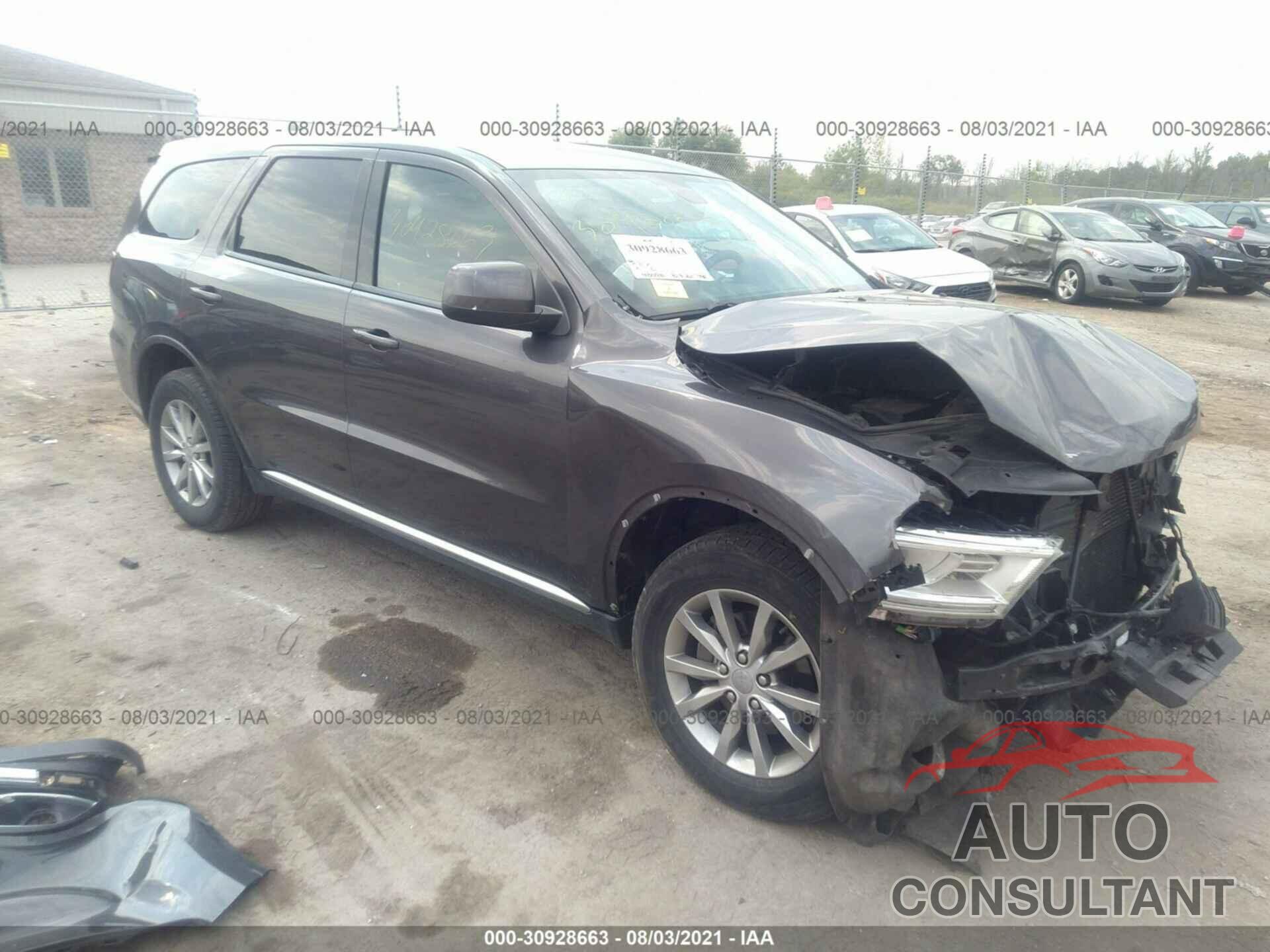 DODGE DURANGO 2017 - 1C4RDJAG9HC748804