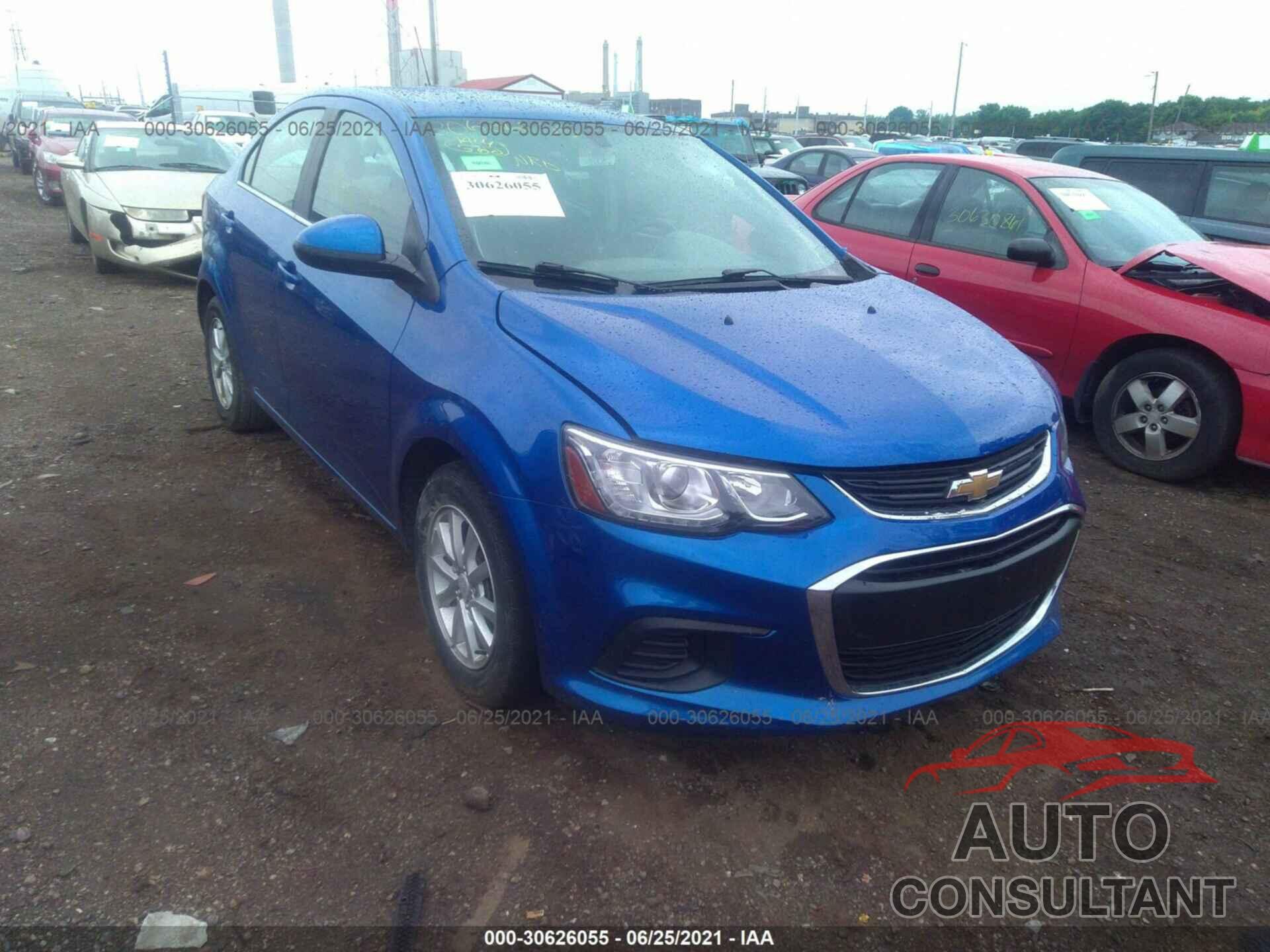 CHEVROLET SONIC 2017 - 1G1JD5SH9H4175403