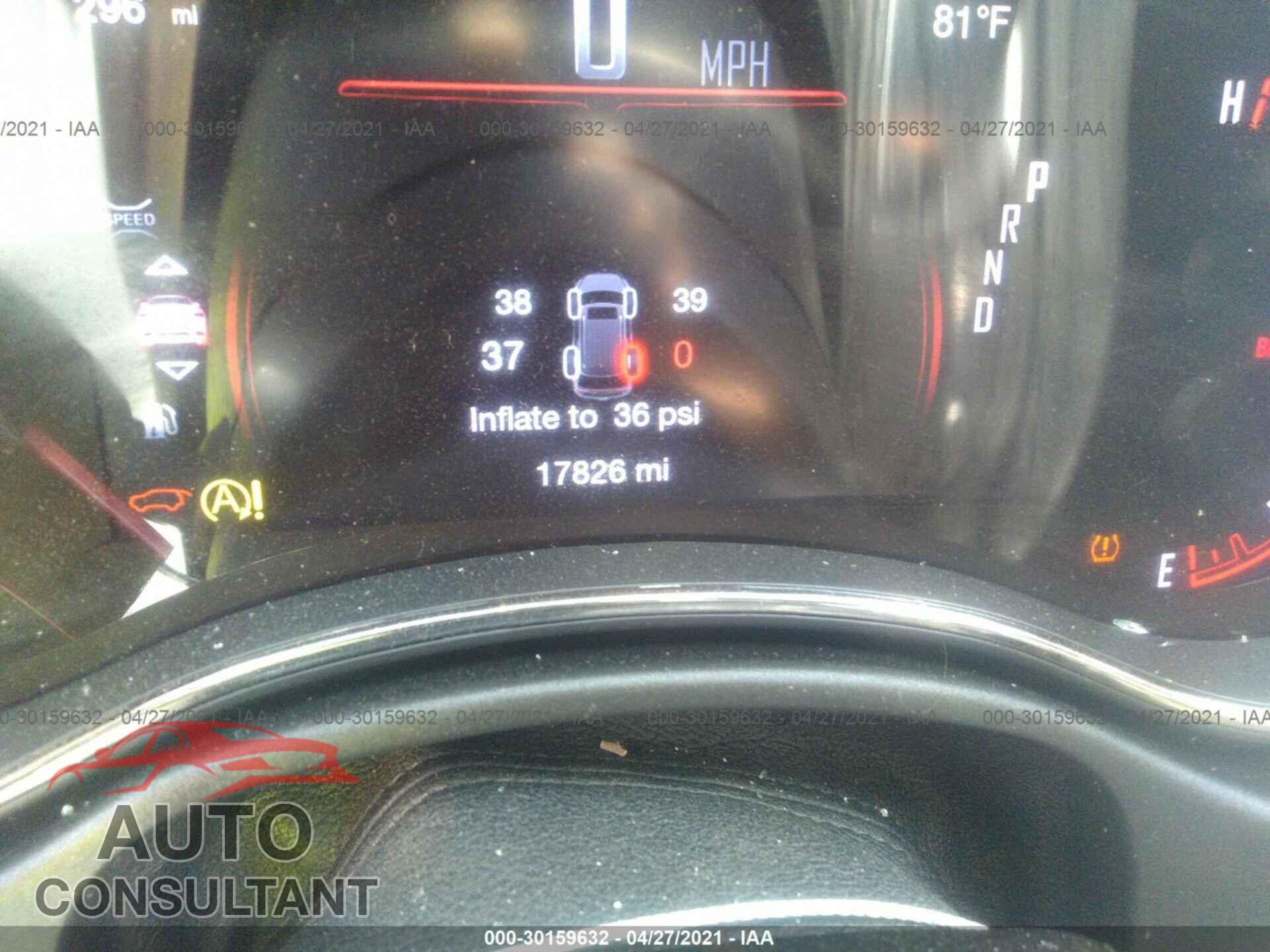 DODGE DURANGO 2020 - 1C4RDJDG4LC213559