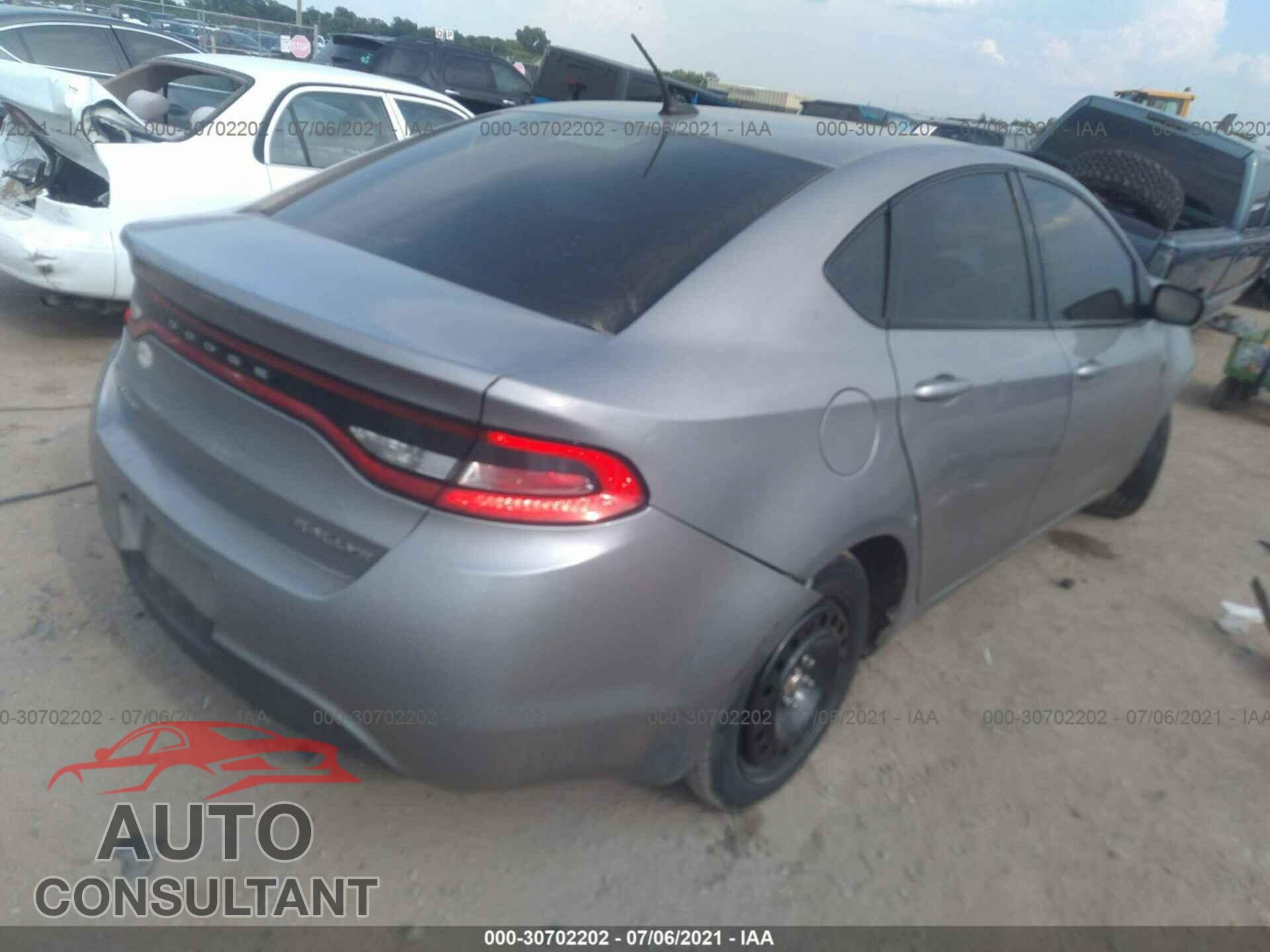 DODGE DART 2016 - 1C3CDFFA3GD817734