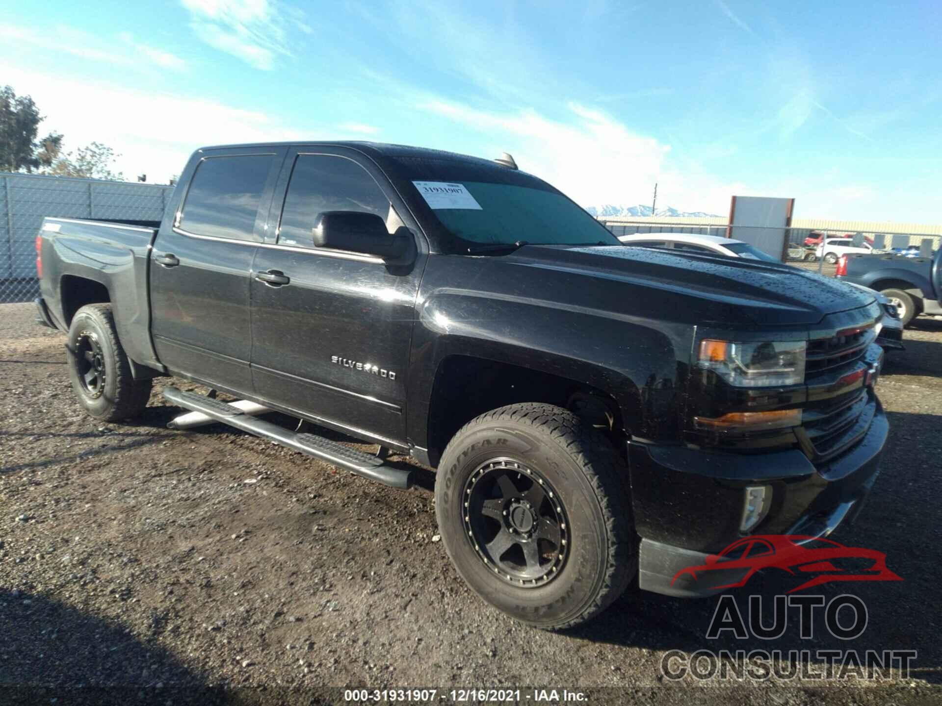 CHEVROLET SILVERADO 1500 2017 - 3GCUKREC8HG201302