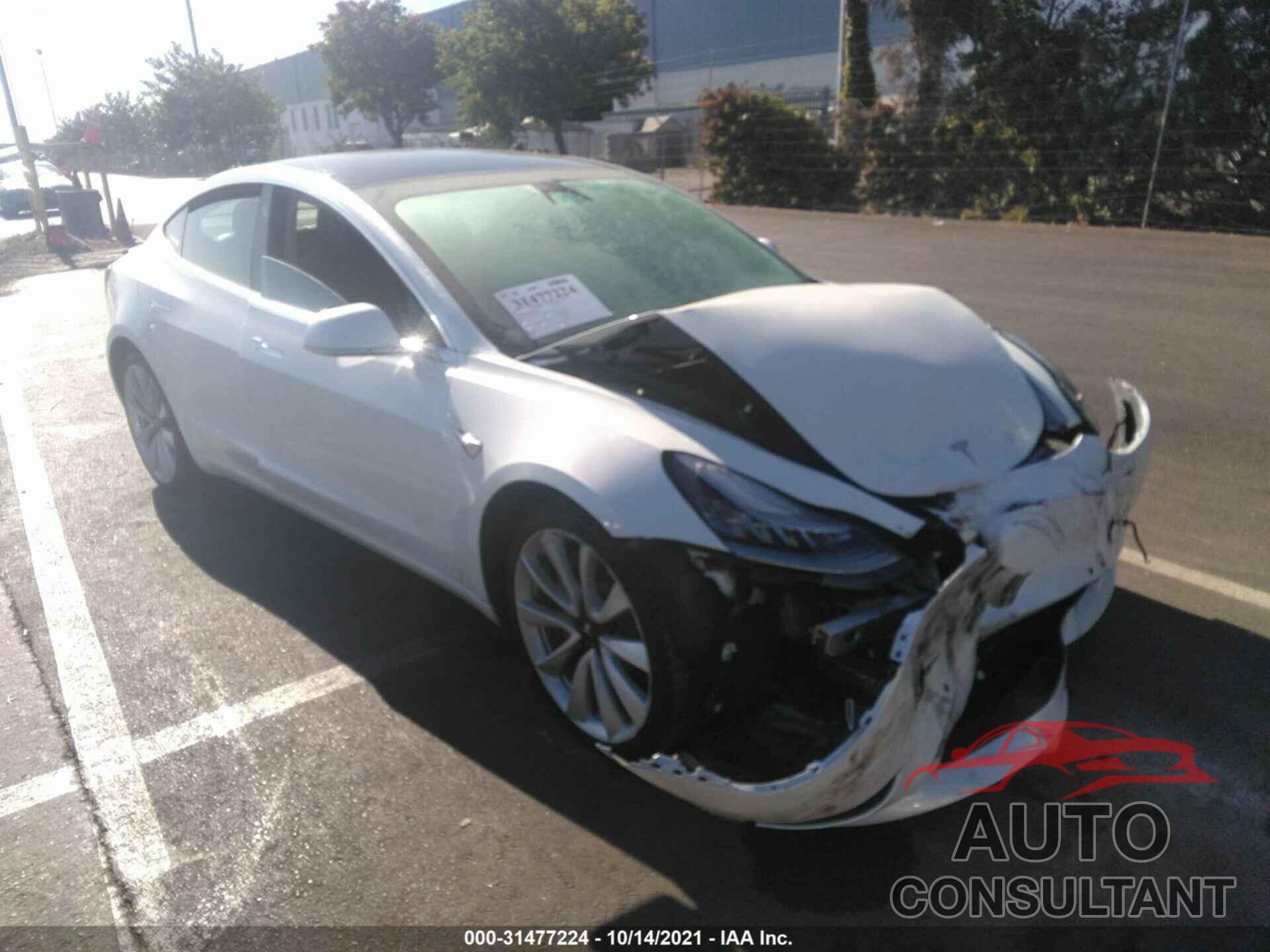 TESLA MODEL 3 2019 - 5YJ3E1EB4KF469675