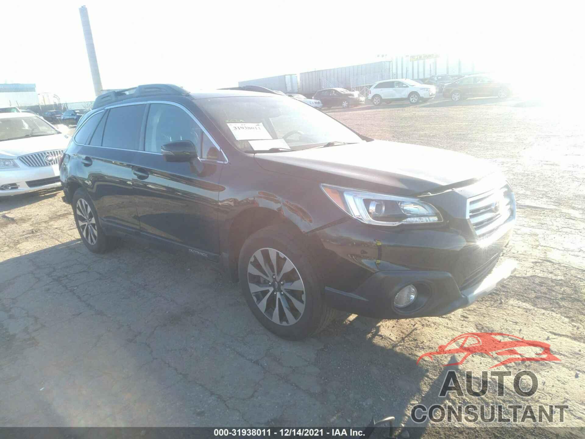 SUBARU OUTBACK 2016 - 4S4BSANC5G3332855