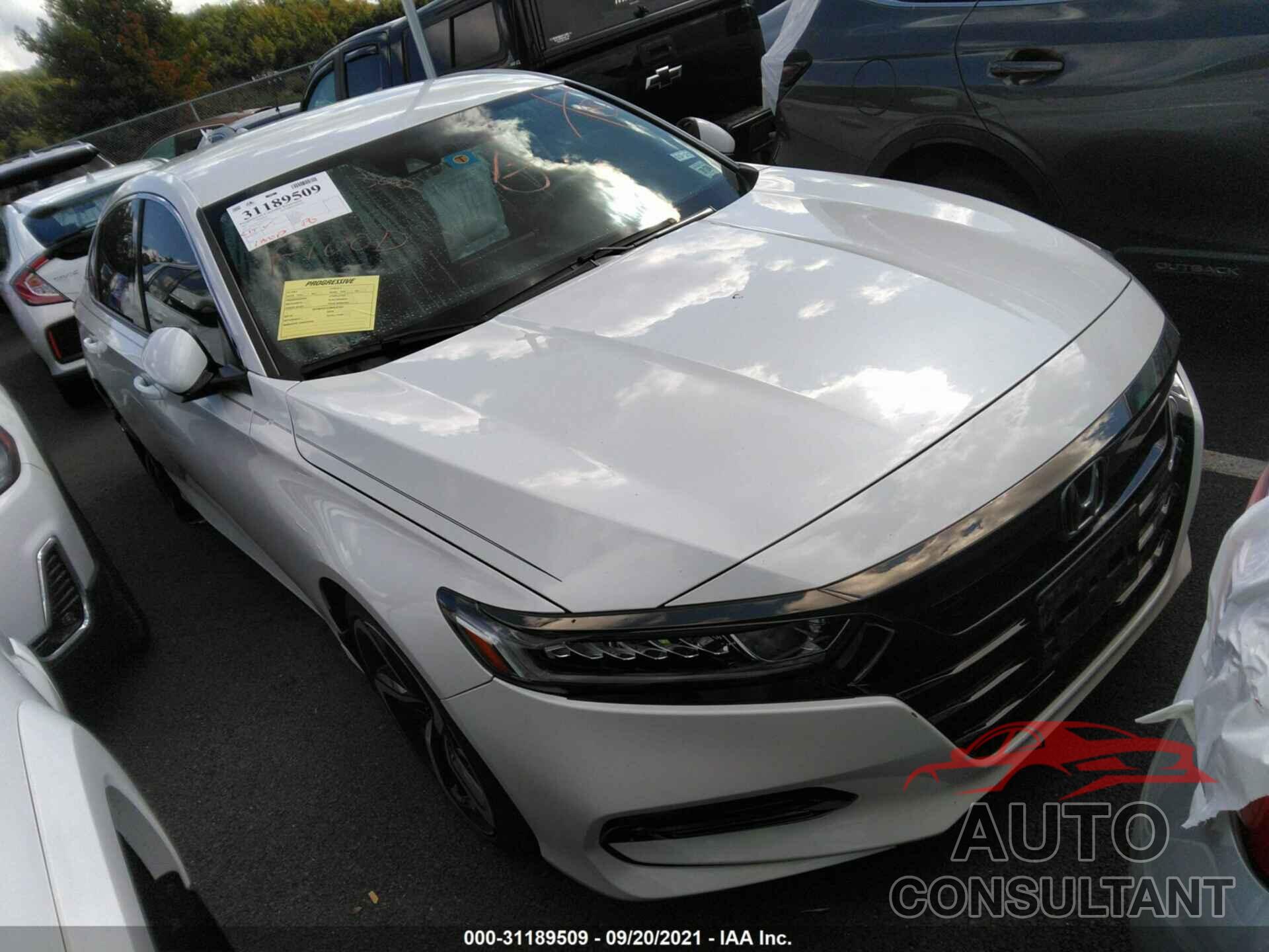 HONDA ACCORD SEDAN 2019 - 1HGCV1F34KA033524