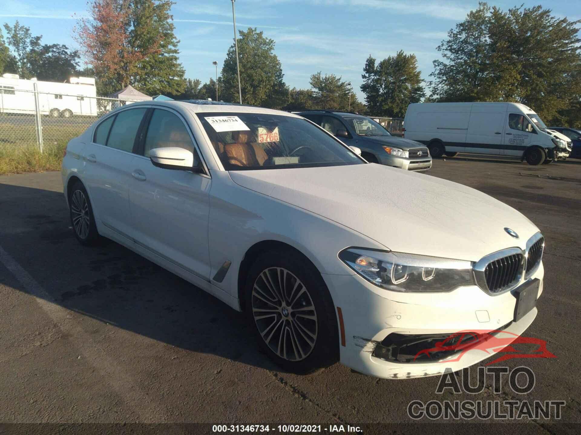 BMW 5 SERIES 2019 - WBAJA7C51KWW22489