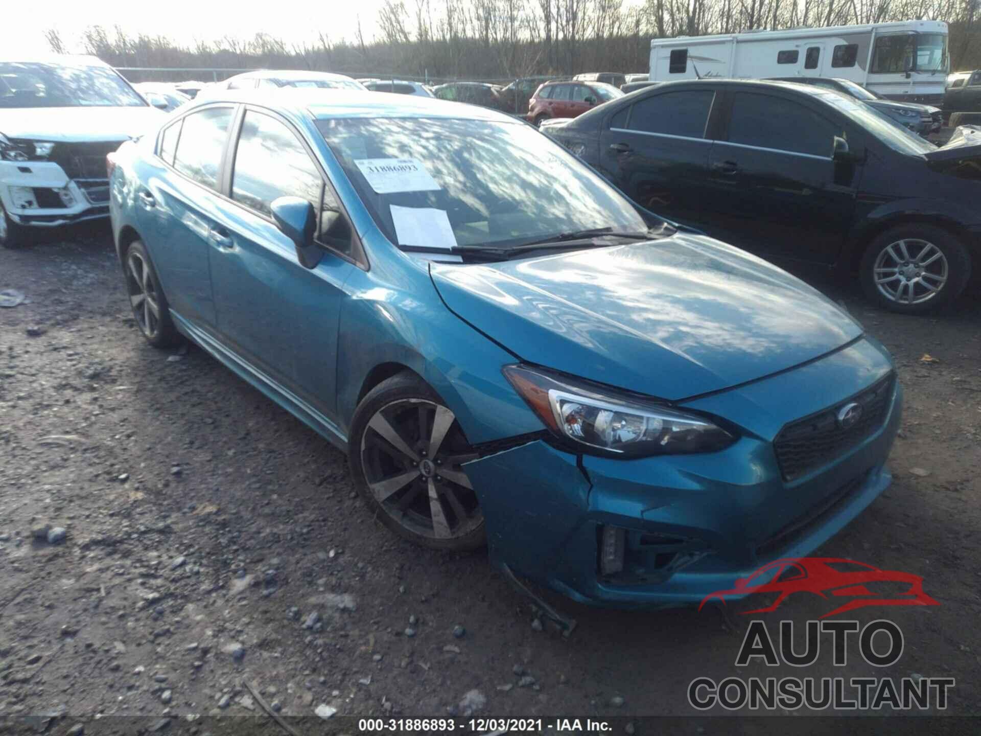 SUBARU IMPREZA 2018 - 4S3GKAL6XJ3613029
