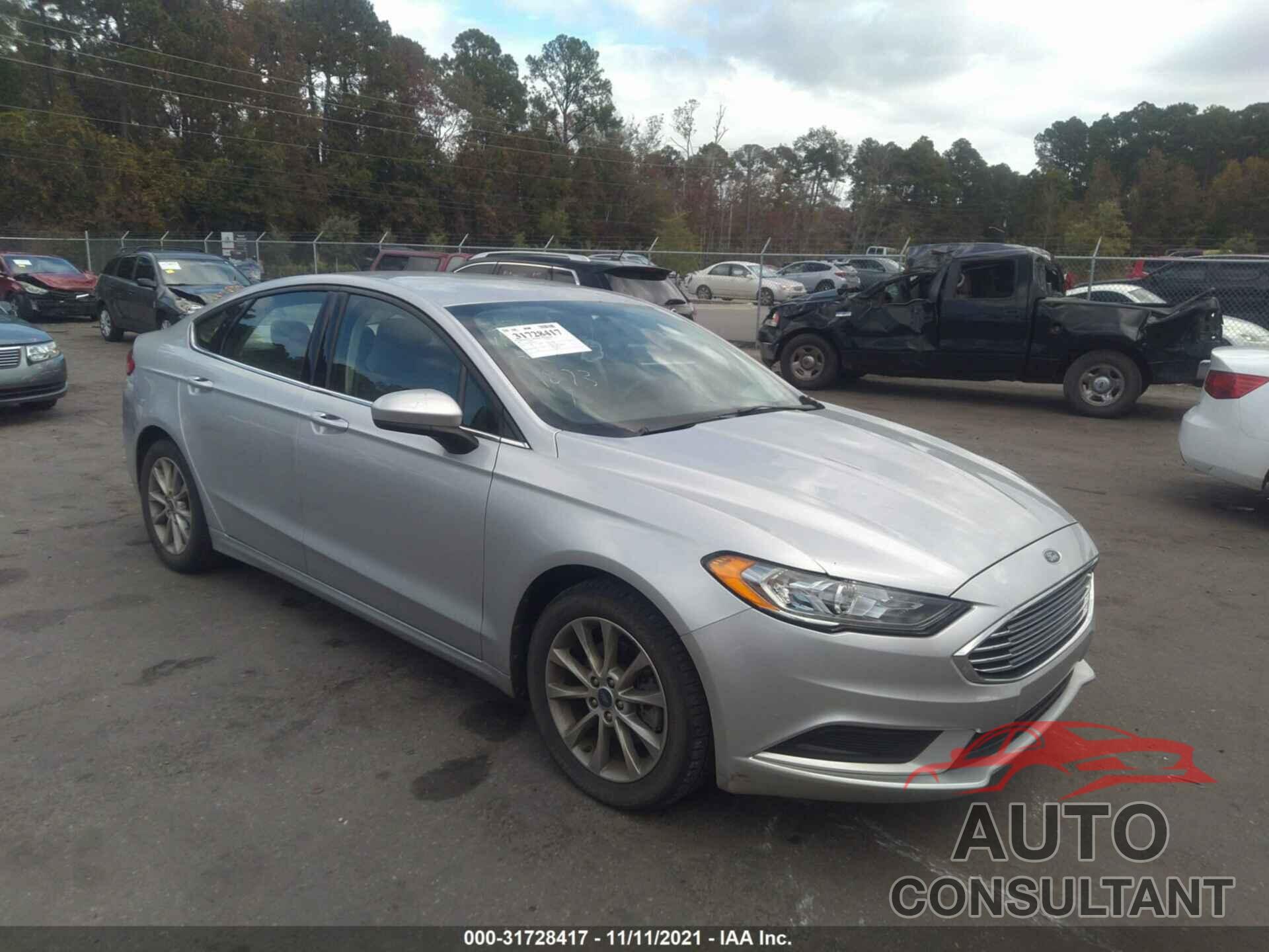 FORD FUSION 2017 - 3FA6P0HD7HR174873