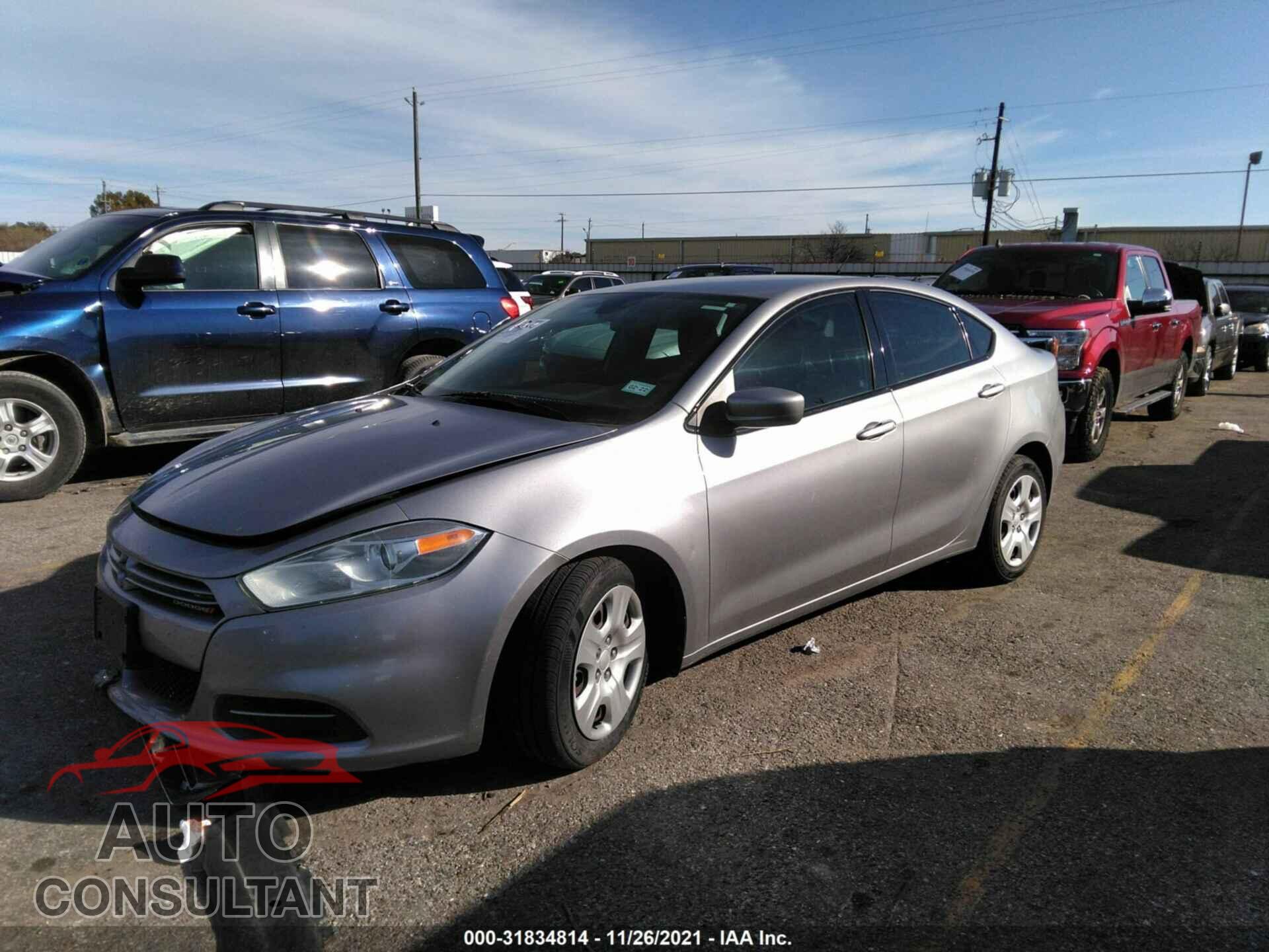 DODGE DART 2016 - 1C3CDFAA5GD519628