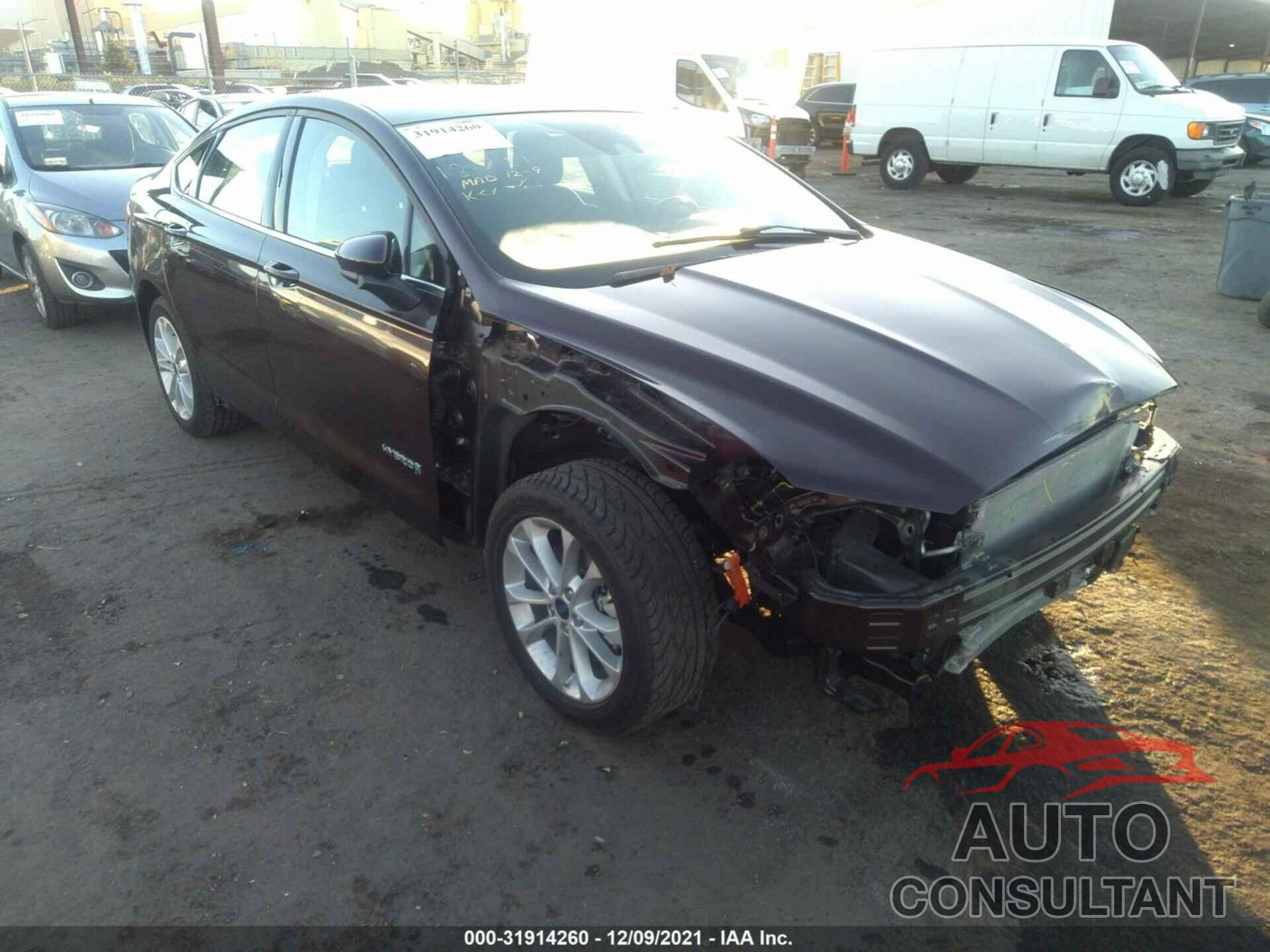 FORD FUSION HYBRID 2019 - 3FA6P0LUXKR177667