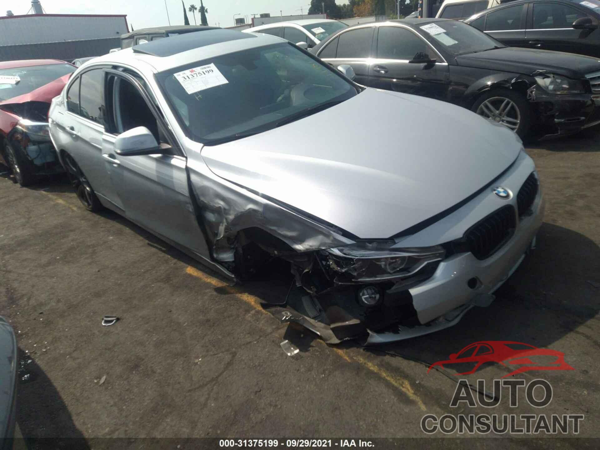 BMW 3 SERIES 2017 - WBA8E1C39HA029984