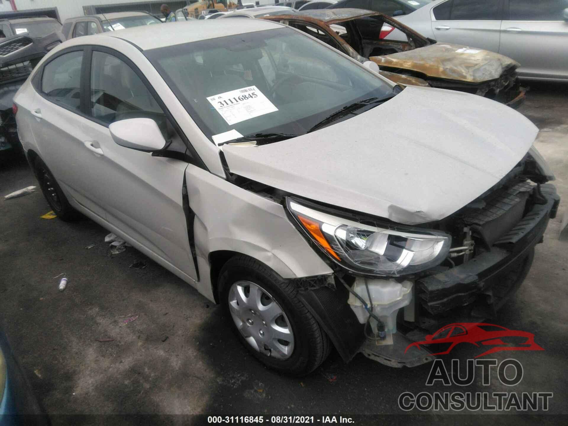 HYUNDAI ACCENT 2016 - KMHCT4AE0GU069131