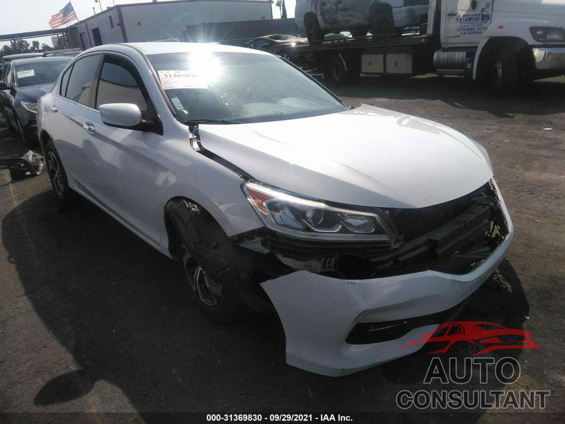 HONDA ACCORD SEDAN 2016 - 1HGCR2F30GA138949