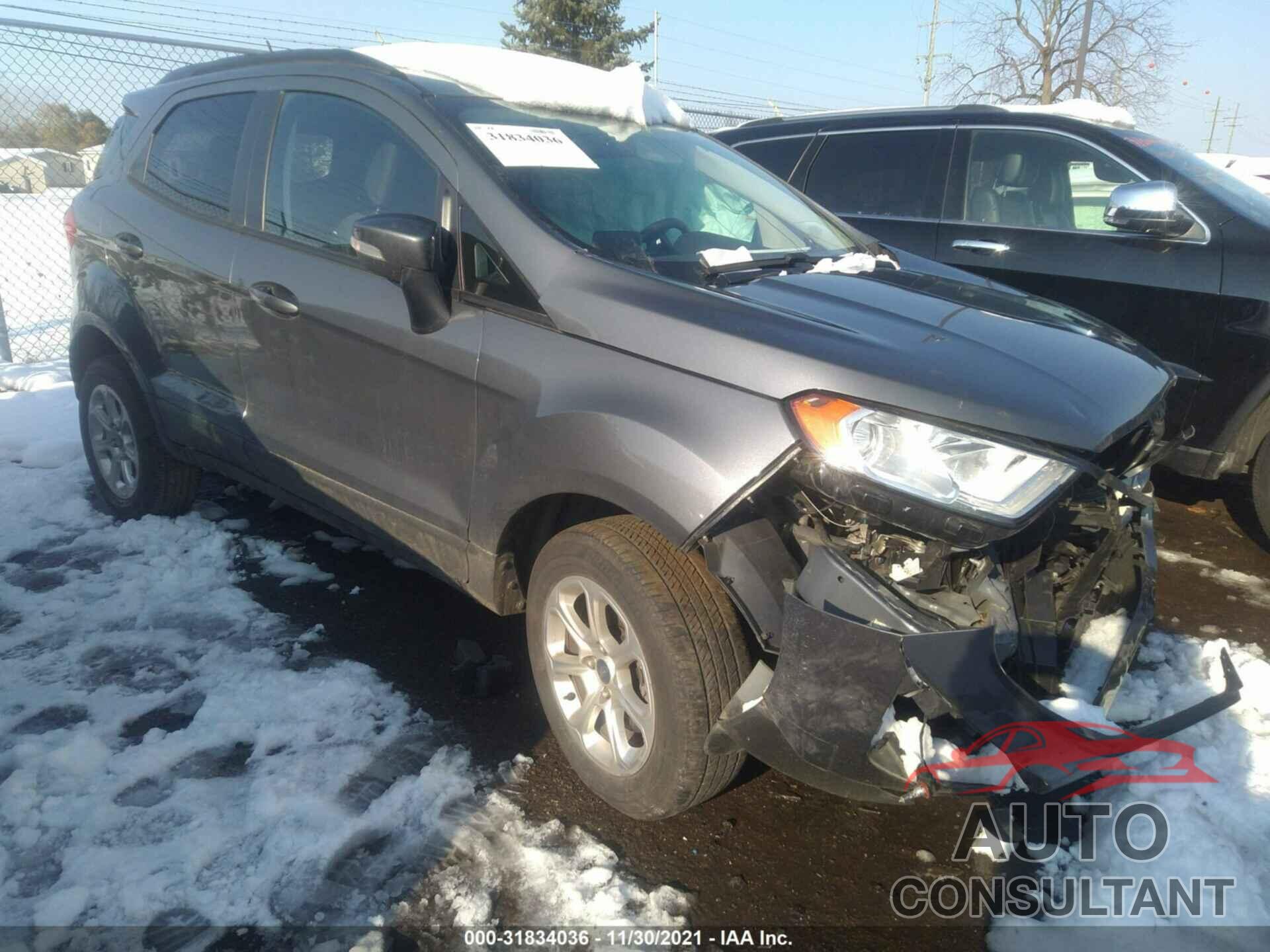 FORD ECOSPORT 2020 - MAJ6S3GL0LC319638