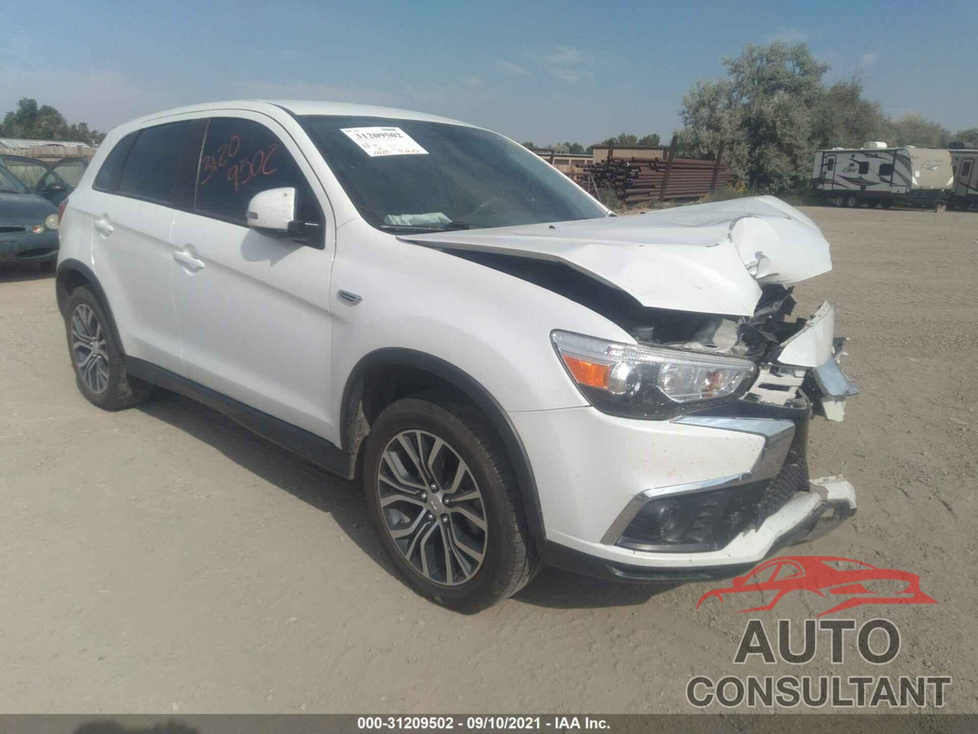 MITSUBISHI OUTLANDER SPORT 2019 - JA4AP3AU3KU015407