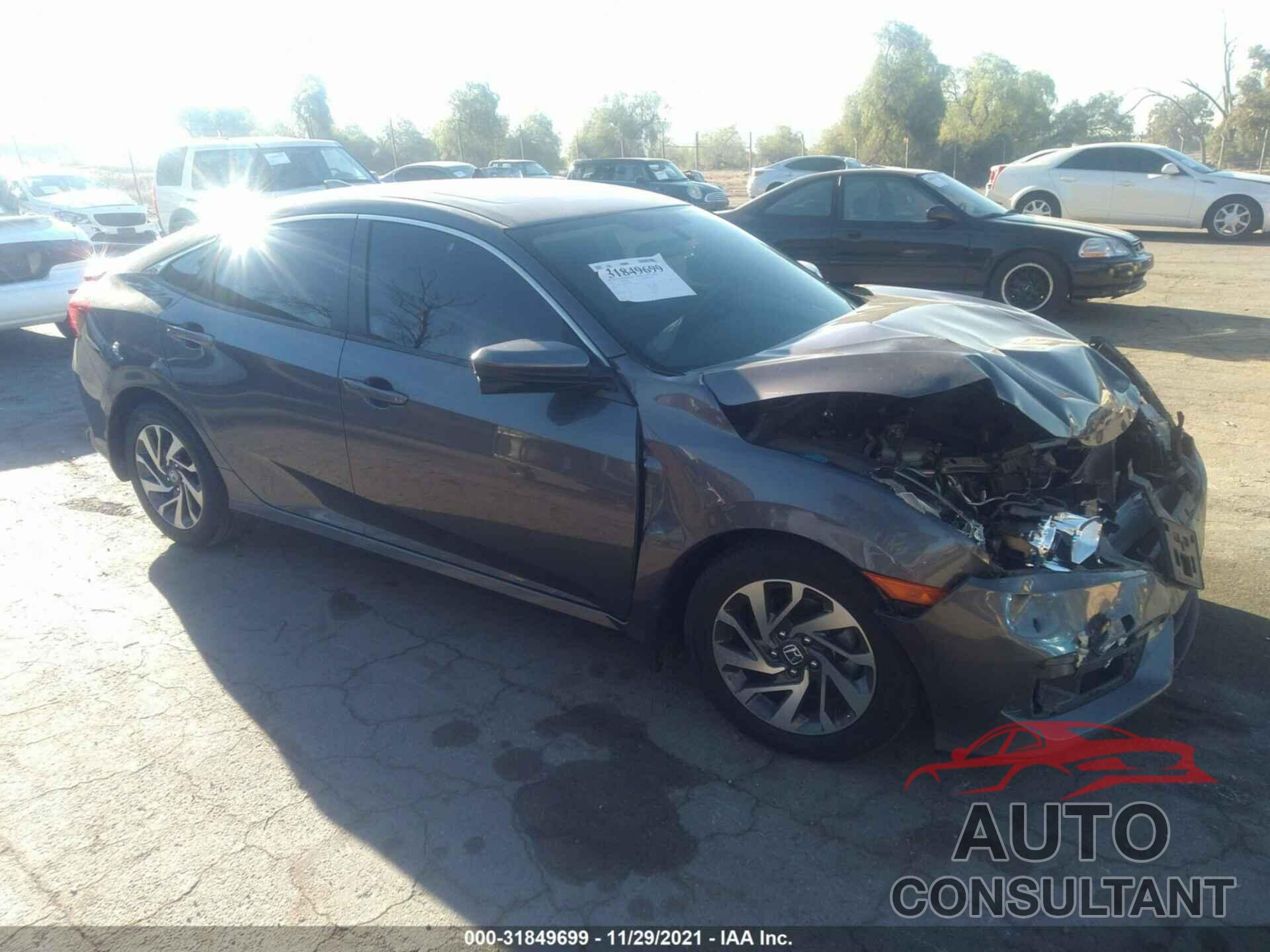 HONDA CIVIC SEDAN 2017 - 2HGFC2F74HH527209