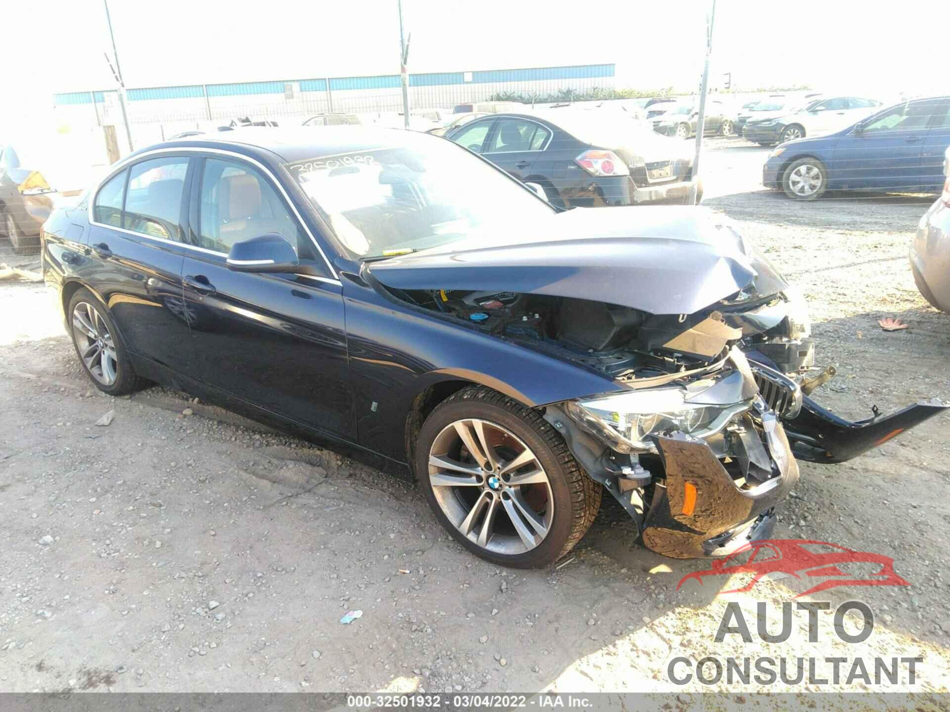 BMW 3 SERIES 2017 - WBA8E1C35HA158630