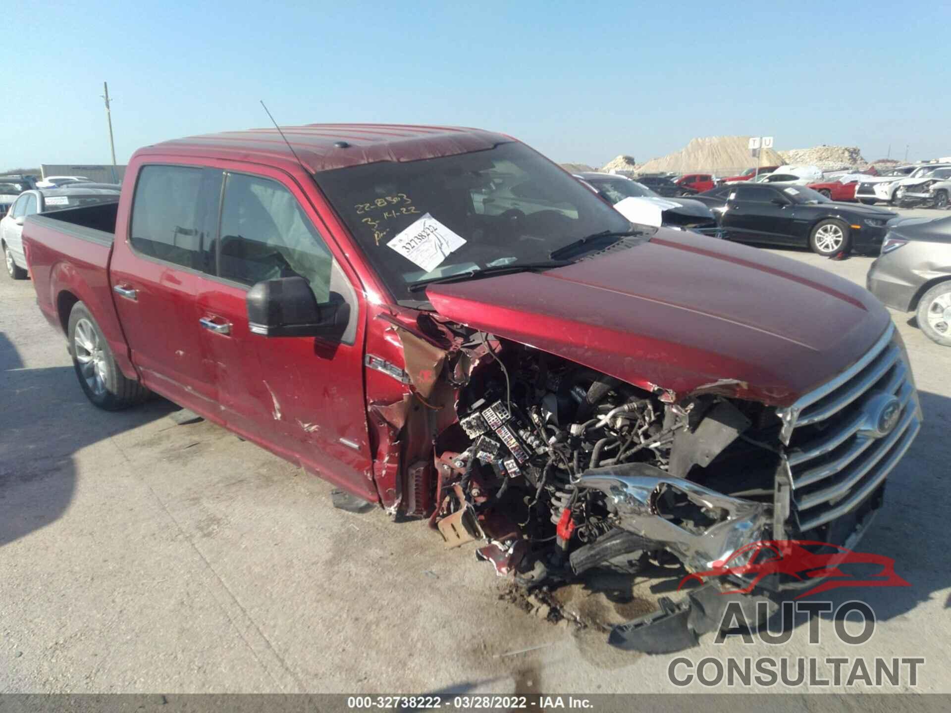 FORD F-150 2017 - 1FTEW1CG1HKE09823