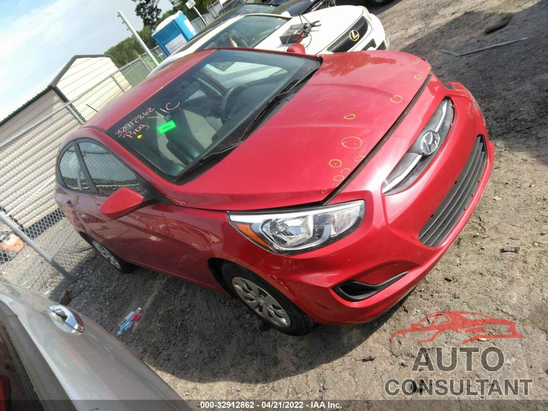 HYUNDAI ACCENT 2017 - KMHCT4AE8HU307616