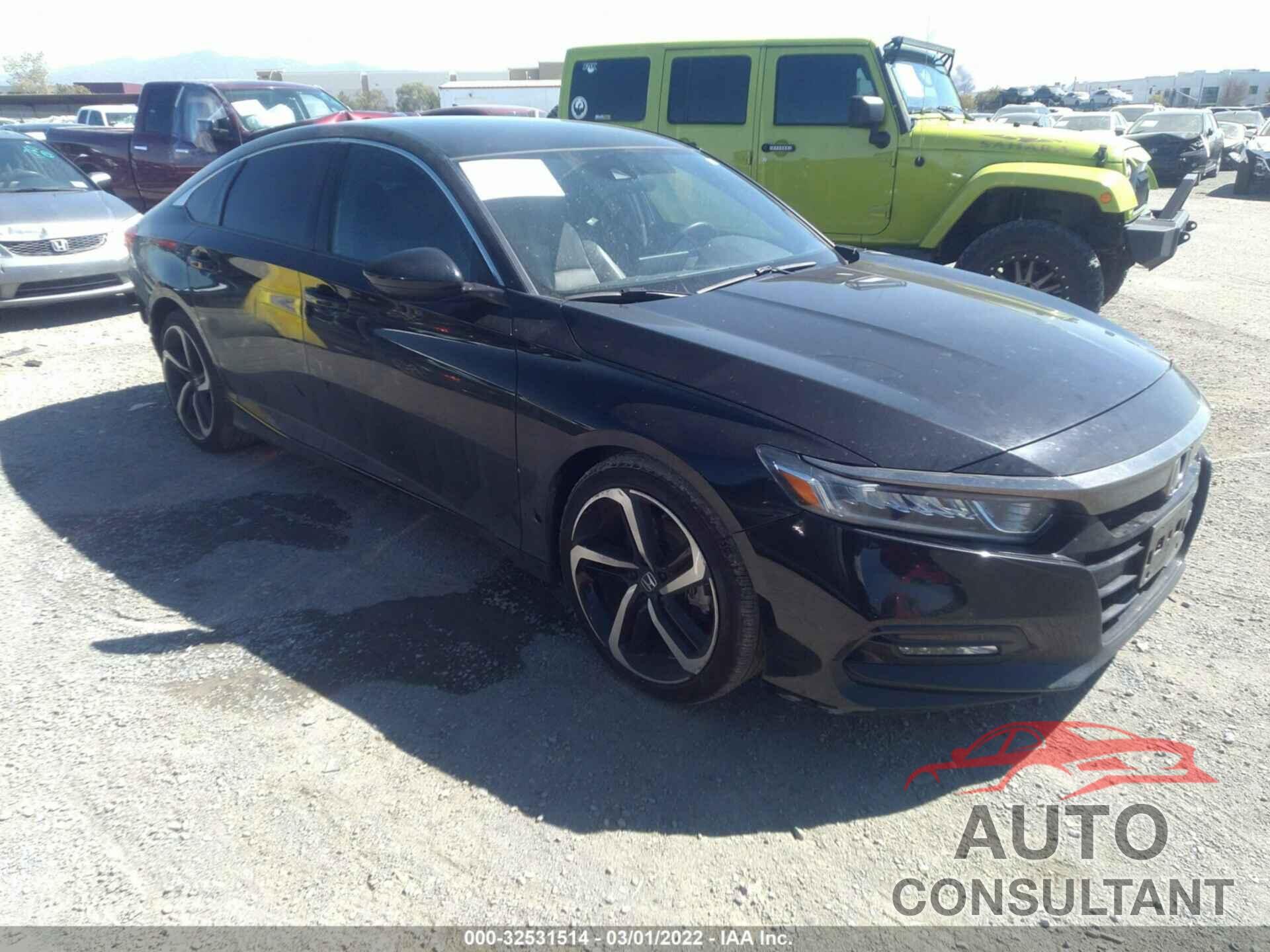 HONDA ACCORD SEDAN 2019 - 1HGCV1F34KA025102