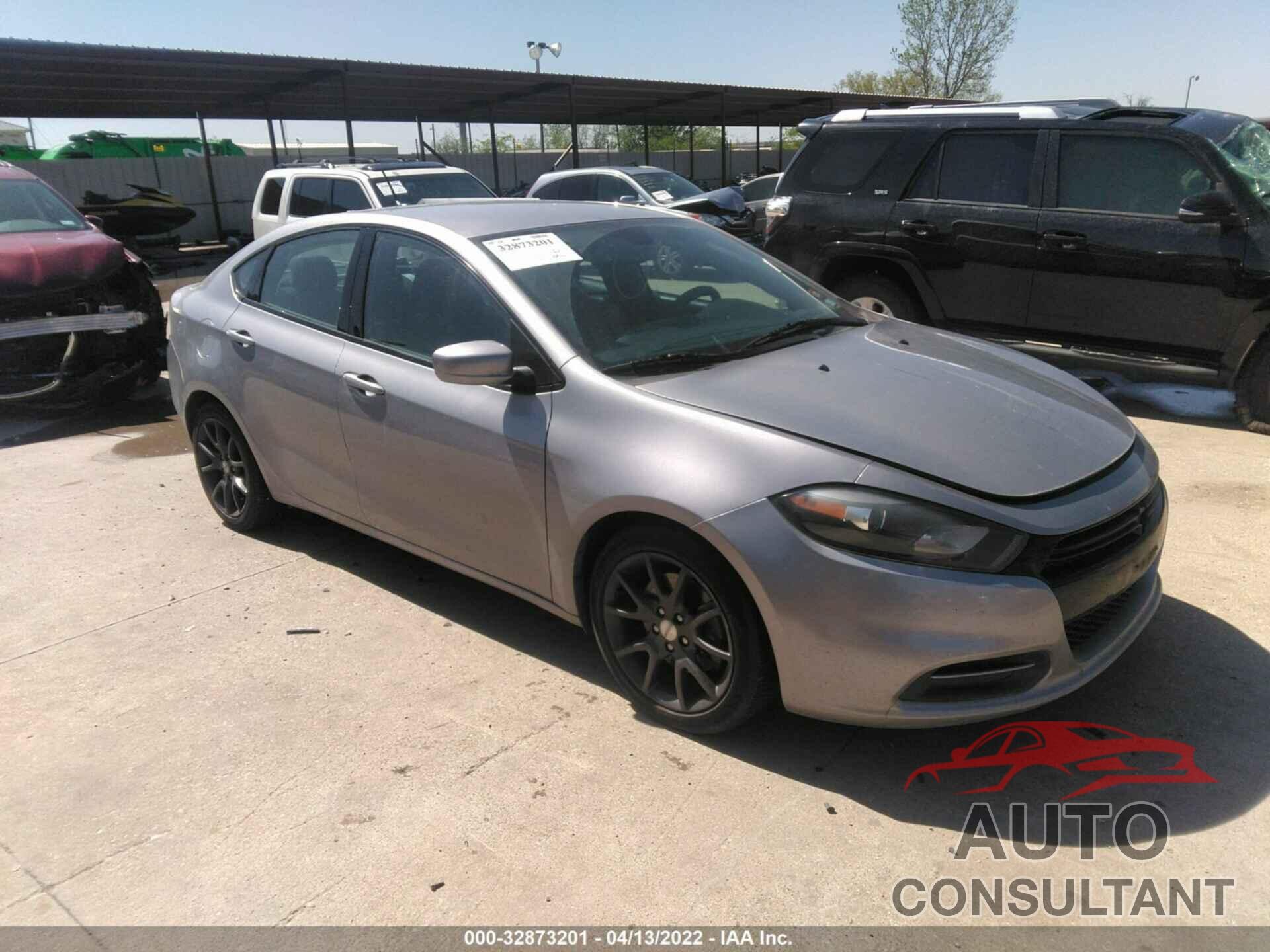 DODGE DART 2016 - 1C3CDFAA4GD728536