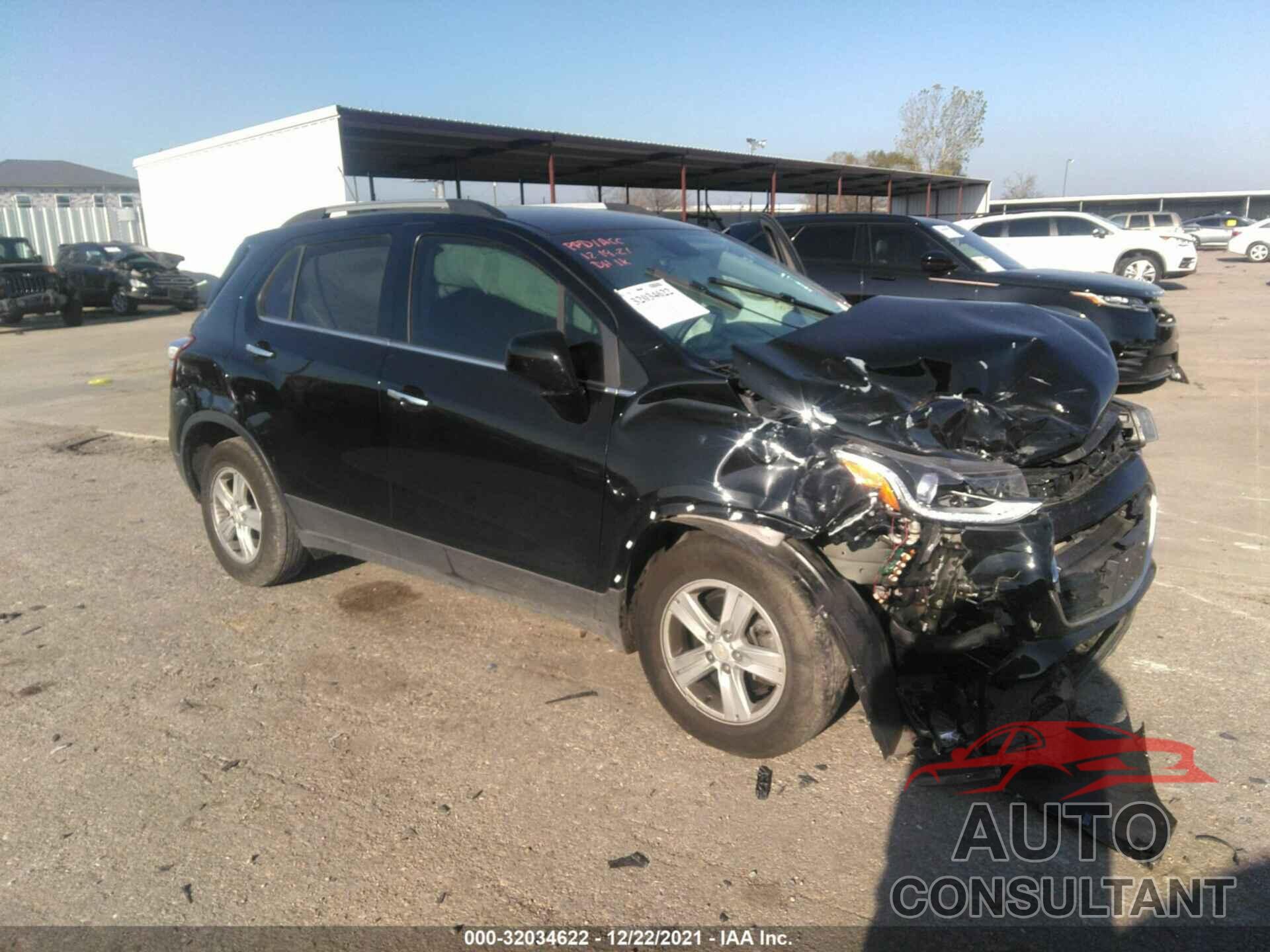 CHEVROLET TRAX 2020 - 3GNCJLSBXLL326557