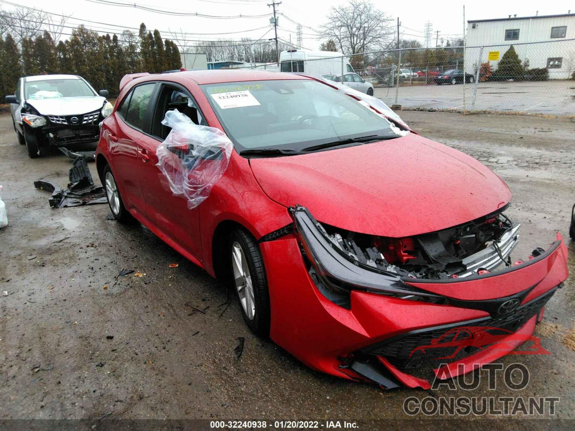 TOYOTA COROLLA HATCHBACK 2021 - JTND4MBE4M3136590