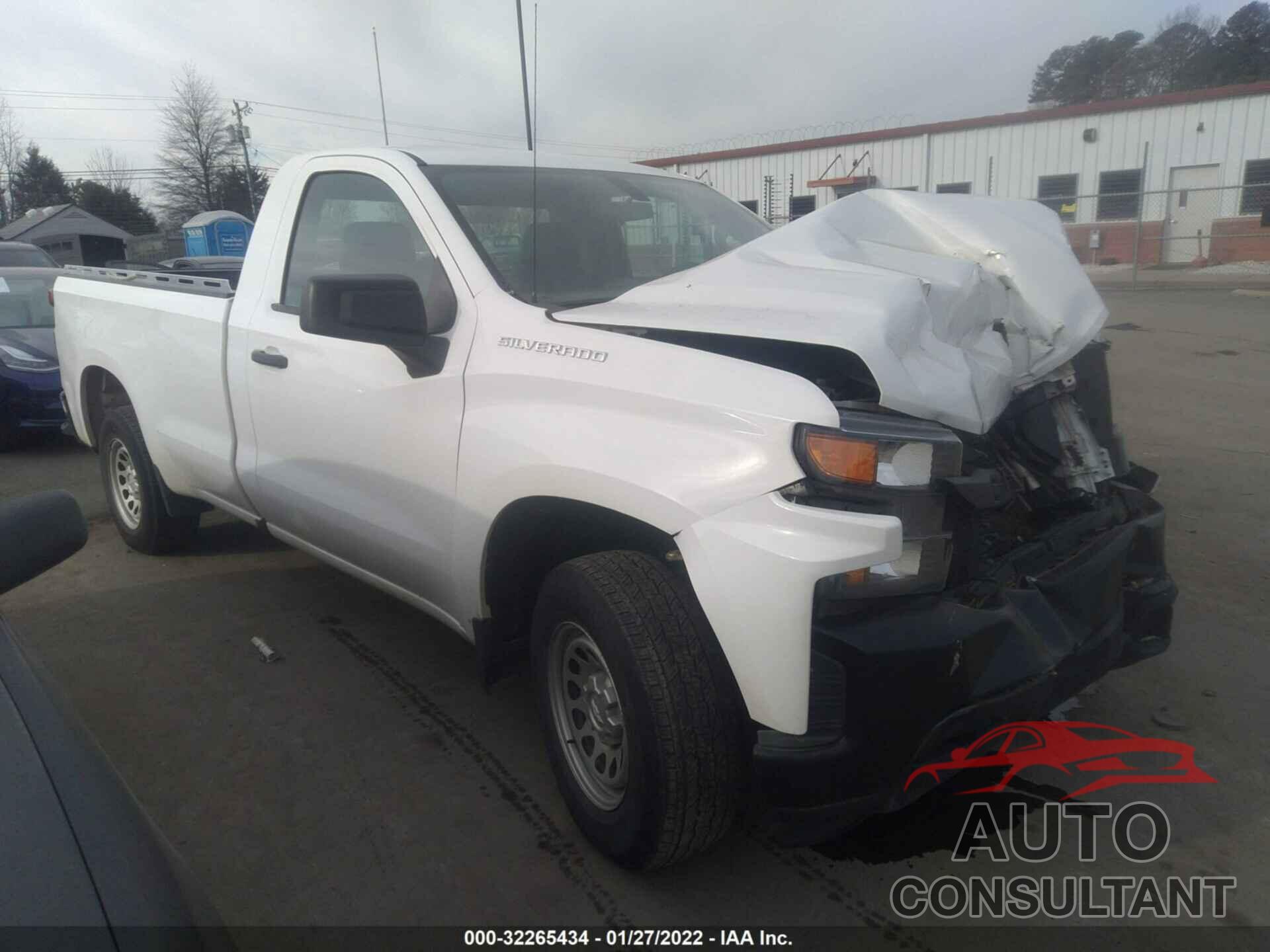 CHEVROLET SILVERADO 1500 2020 - 3GCNWAEHXLG123717