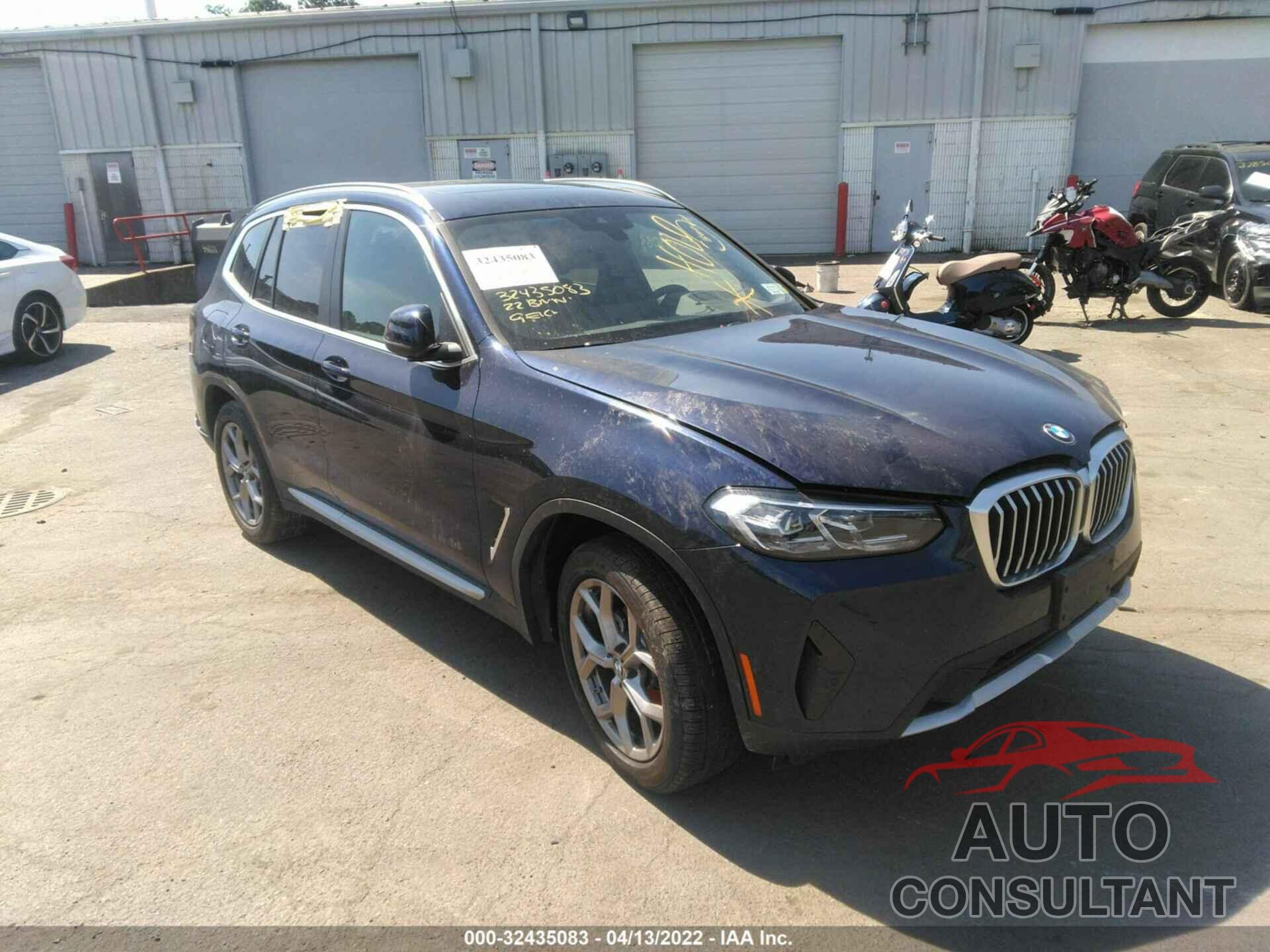 BMW X3 2022 - 5UX53DP03N9K92464