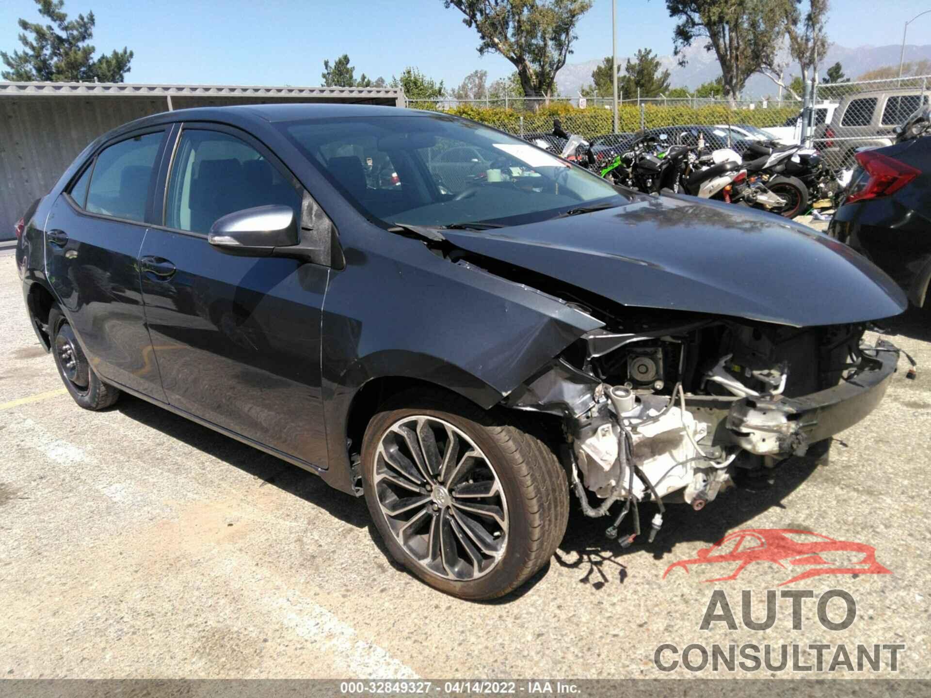 TOYOTA COROLLA 2016 - 5YFBURHE6GP386649