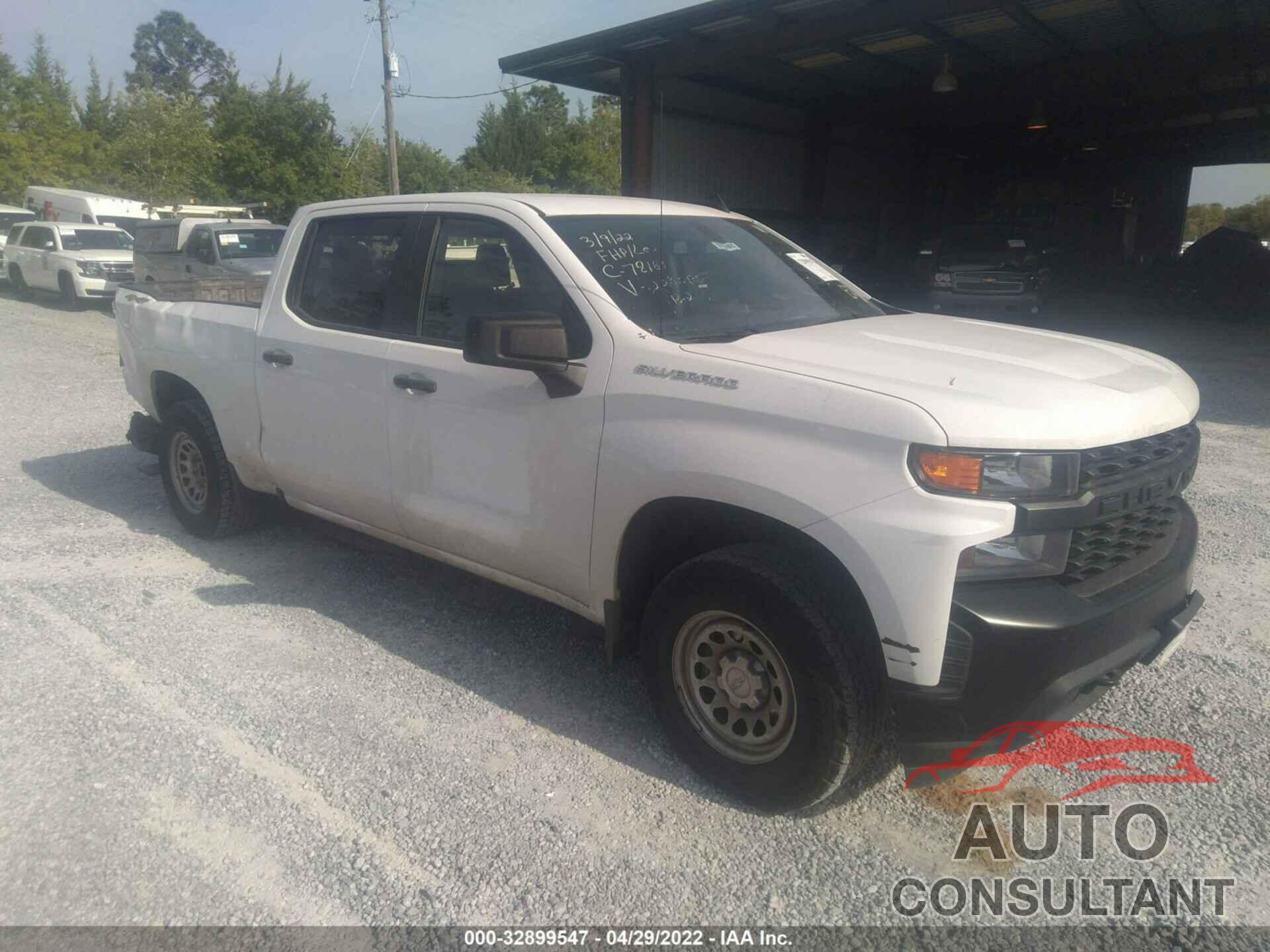 CHEVROLET SILVERADO 1500 2020 - 3GCUYAEF2LG208085