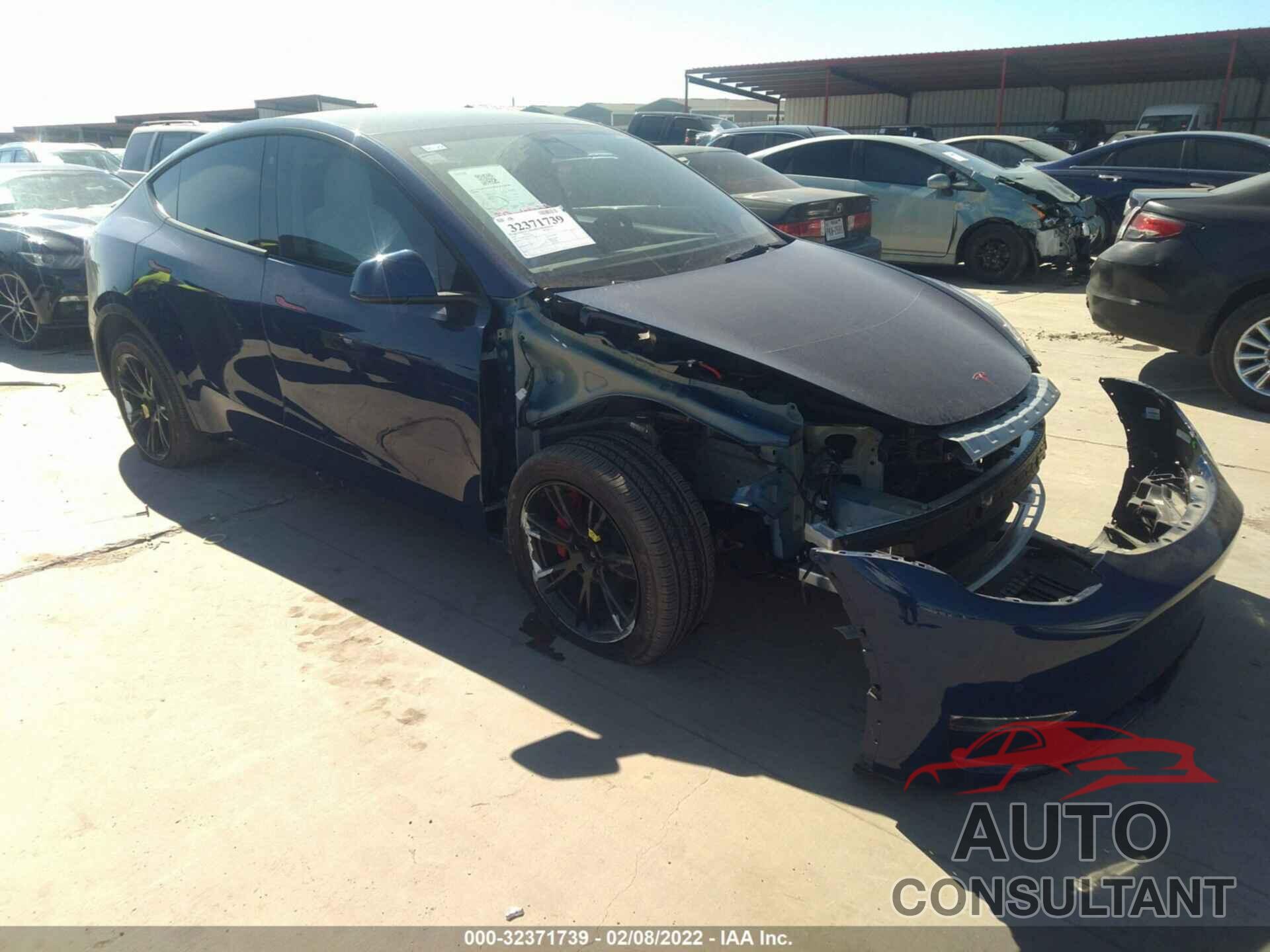 TESLA MODEL Y 2021 - 5YJYGDEE0MF187371