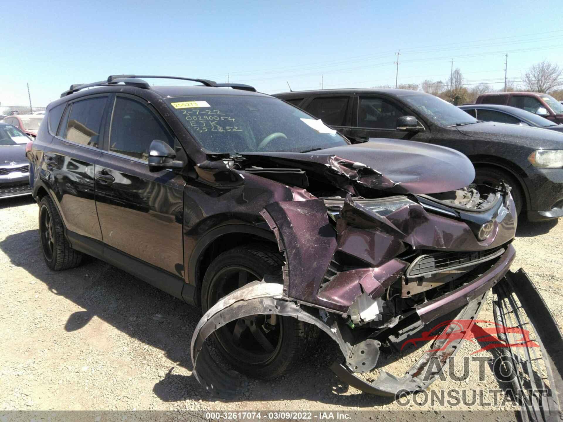TOYOTA RAV4 2017 - 2T3ZFREV1HW352252
